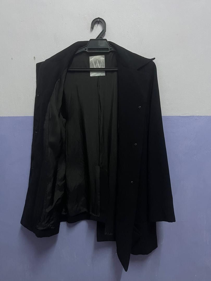 Yohji Yamamoto Yohji Yamamoto by Workshop Black Jacket Size US M / EU 48-50 / 2 - 10 Thumbnail