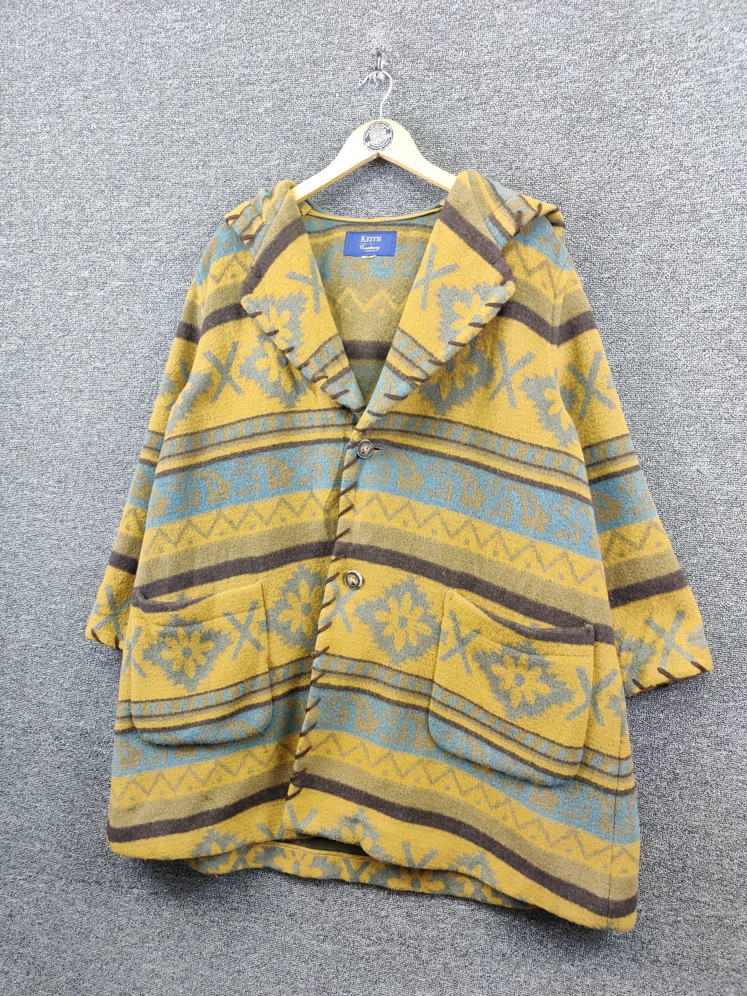 Aztech Mountain Keith Courtenay Aztech Mountain Wool Oversize Coat Size US XL / EU 56 / 4 - 2 Thumbnail
