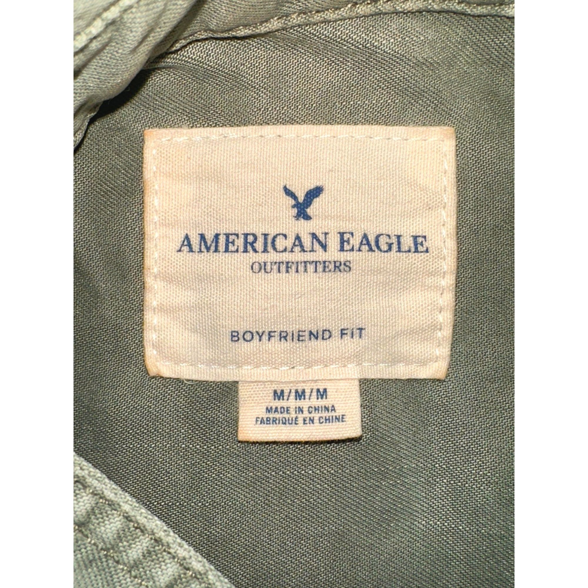 American Eagle Outfitters American Eagle Outfitters Boyfriend Fit Button Up Shirt Medi Size M / US 6-8 / IT 42-44 - 6 Thumbnail