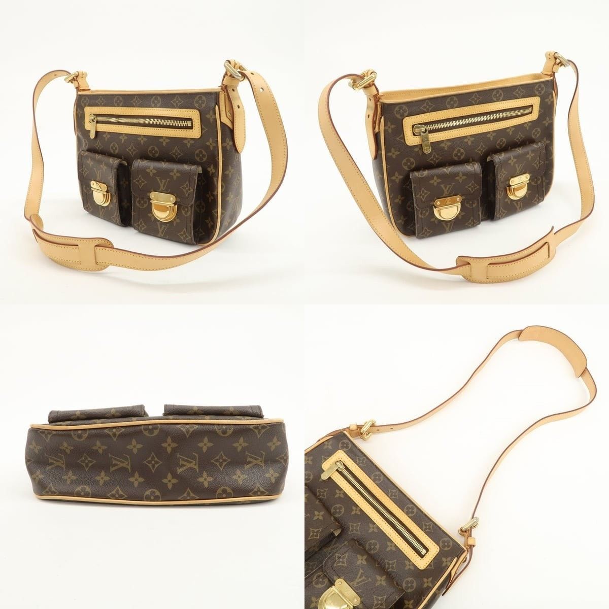 Louis Vuitton Louis Vuitton Monogram Hudson GM Shoulder Bag Size ONE SIZE - 3 Thumbnail