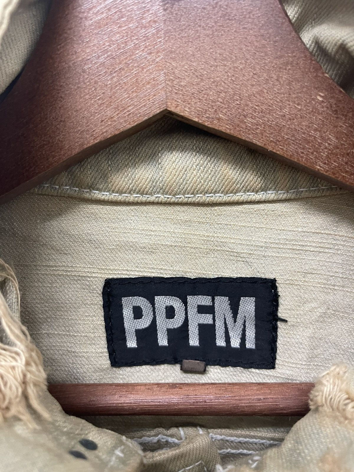 PPFM VINTAGE DISTRESSED RUSTY MUD DENIM PPFM JAPAN Size US M / EU 48-50 / 2 - 5 Thumbnail