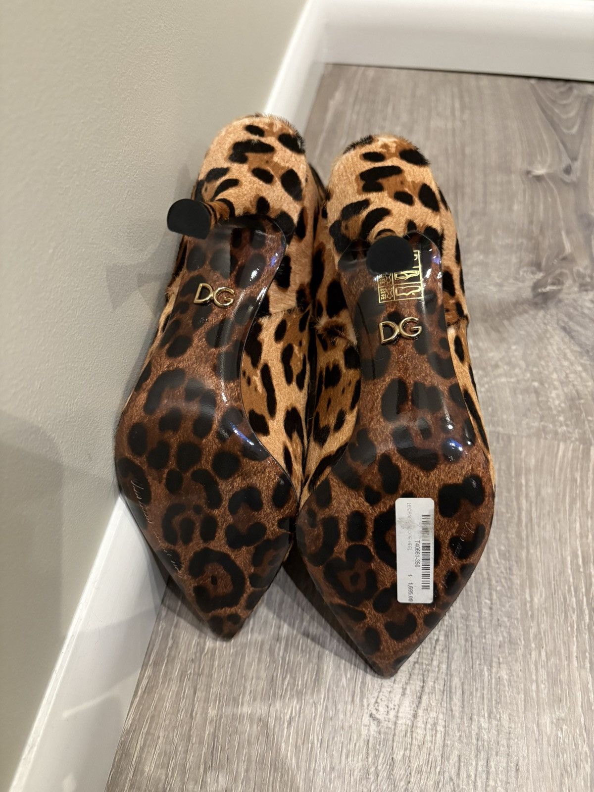 Dolce & Gabbana Dolce & Gabbana Leo Leopard Boots NWT SZ 35 Size US 5 / IT 35 - 8 Thumbnail