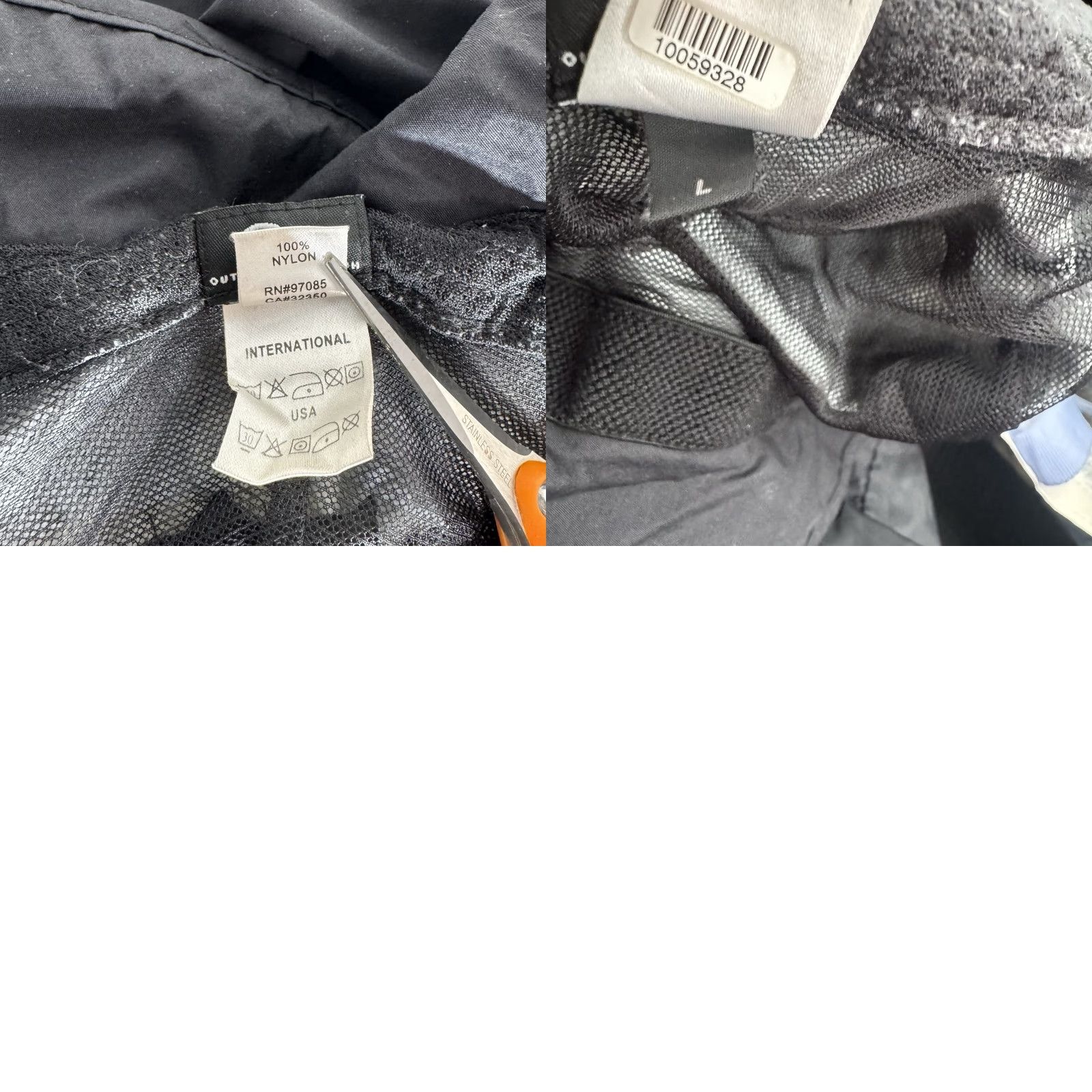Outdoor Research Outdoor Research OR Hat Waterproof Rain Bucket Black Large Men's Bucket Hat UV Water Resistant Wide Brim Size ONE SIZE - 8 Thumbnail