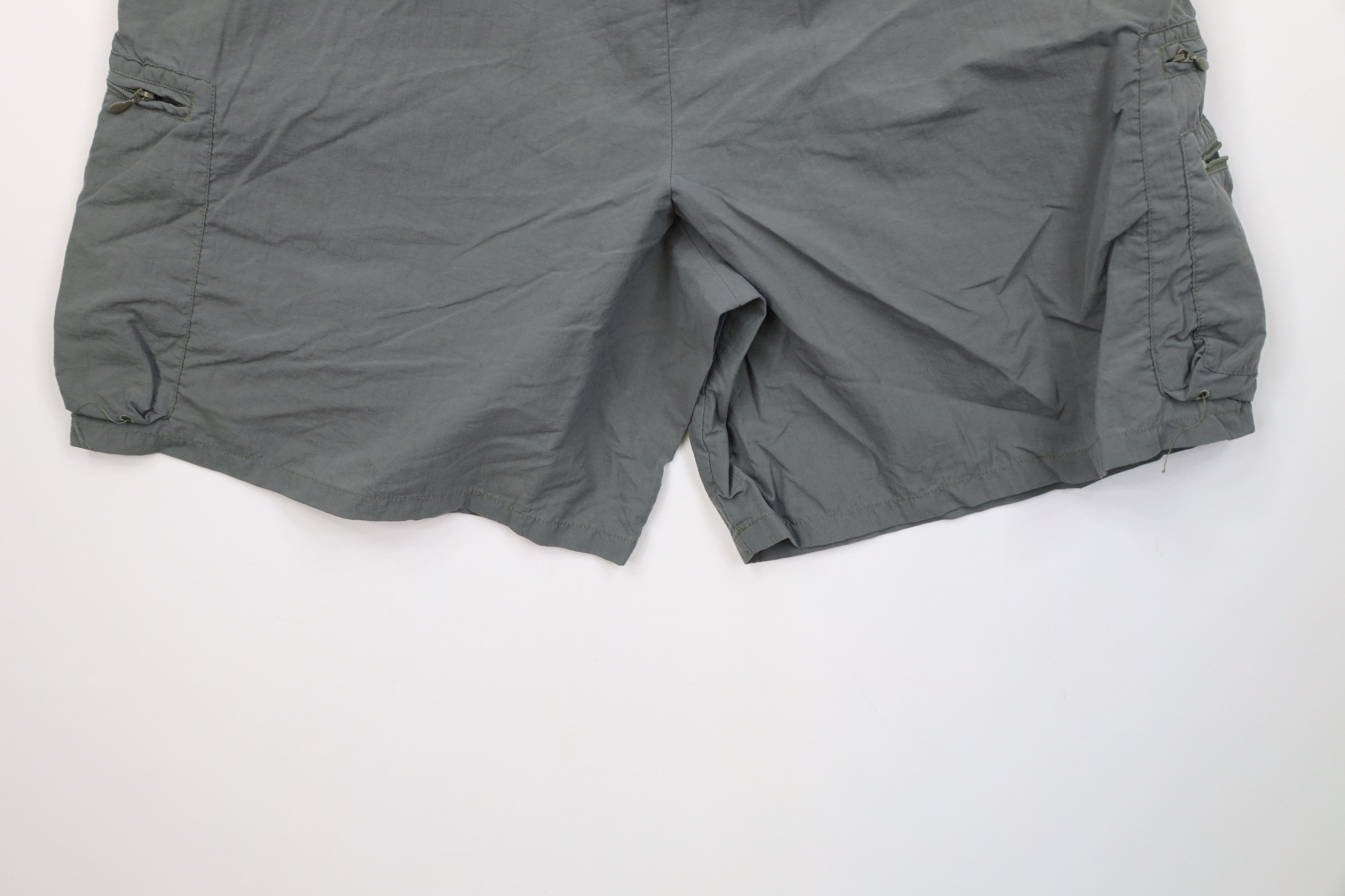 Columbia Vintage 90s Columbia Spell Belted Lined Cargo Shorts Green Size US 34 / EU 50 - 11 Thumbnail