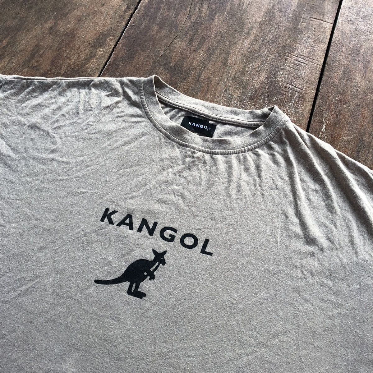 Kangol Vintage Kangol Rare T Shirt Size US XL / EU 56 / 4 - 1 Thumbnail