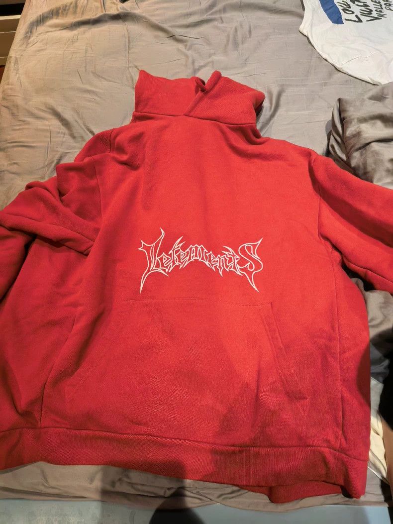 Vetements Vetements First Edition Korean Limited Edition Red Hoodie Size US M / EU 48-50 / 2 - 1 Thumbnail