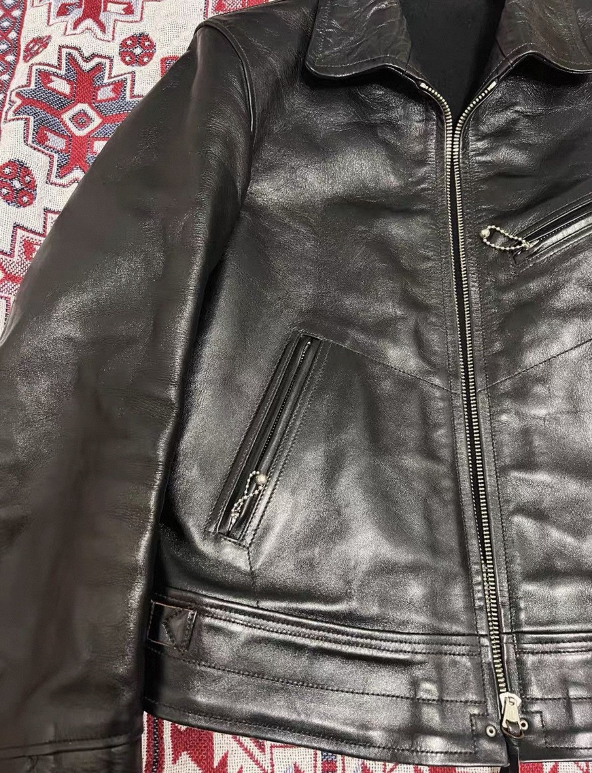 Freewheelers Freewheelers wooden box Mulholland Drive horse leather coat Size US S / EU 44-46 / 1 - 4 Thumbnail