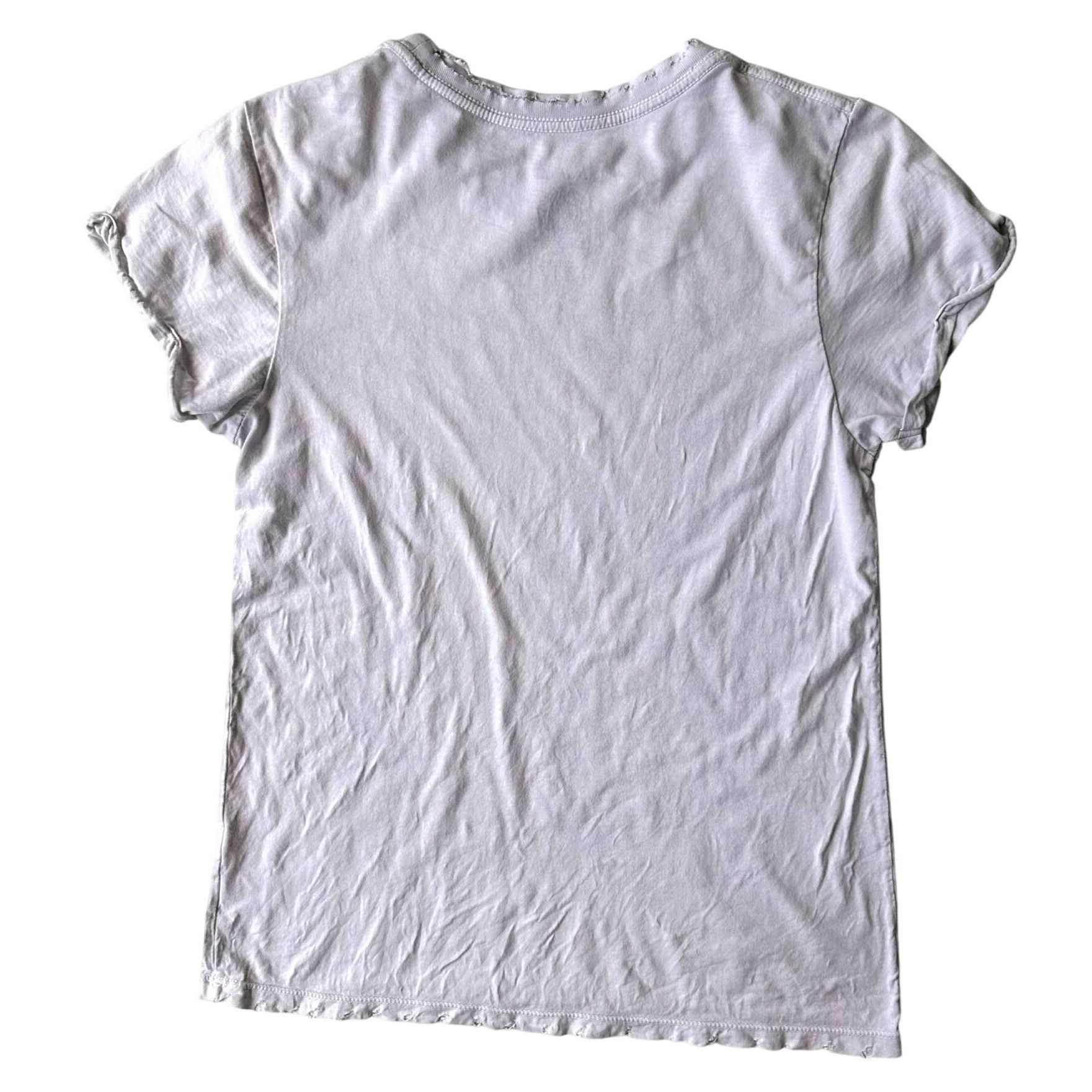 Vintage Janis Joplin T Shirt Small White Recycled Karma Pearl Bobby Size S / US 4 / IT 40 - 9 Thumbnail