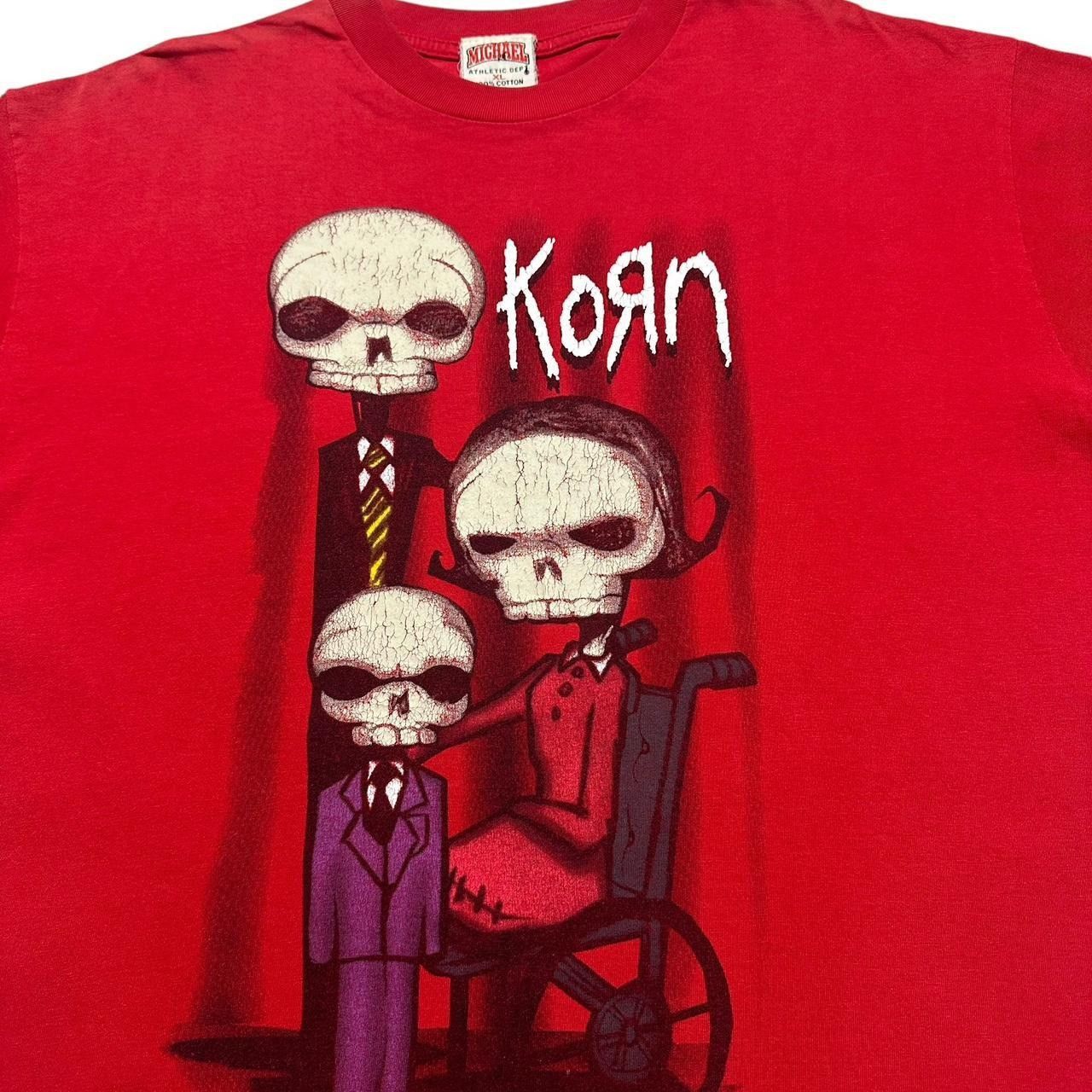 Band Tees × Vintage Vintage Korn Follow Your Leader T-Shirt Size US XL / EU 56 / 4 - 3 Thumbnail