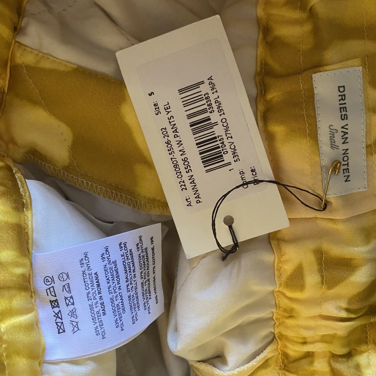 Dries Van Noten NWT Fall22 Pannan Pants Size US 30 / EU 46 - 6 Thumbnail