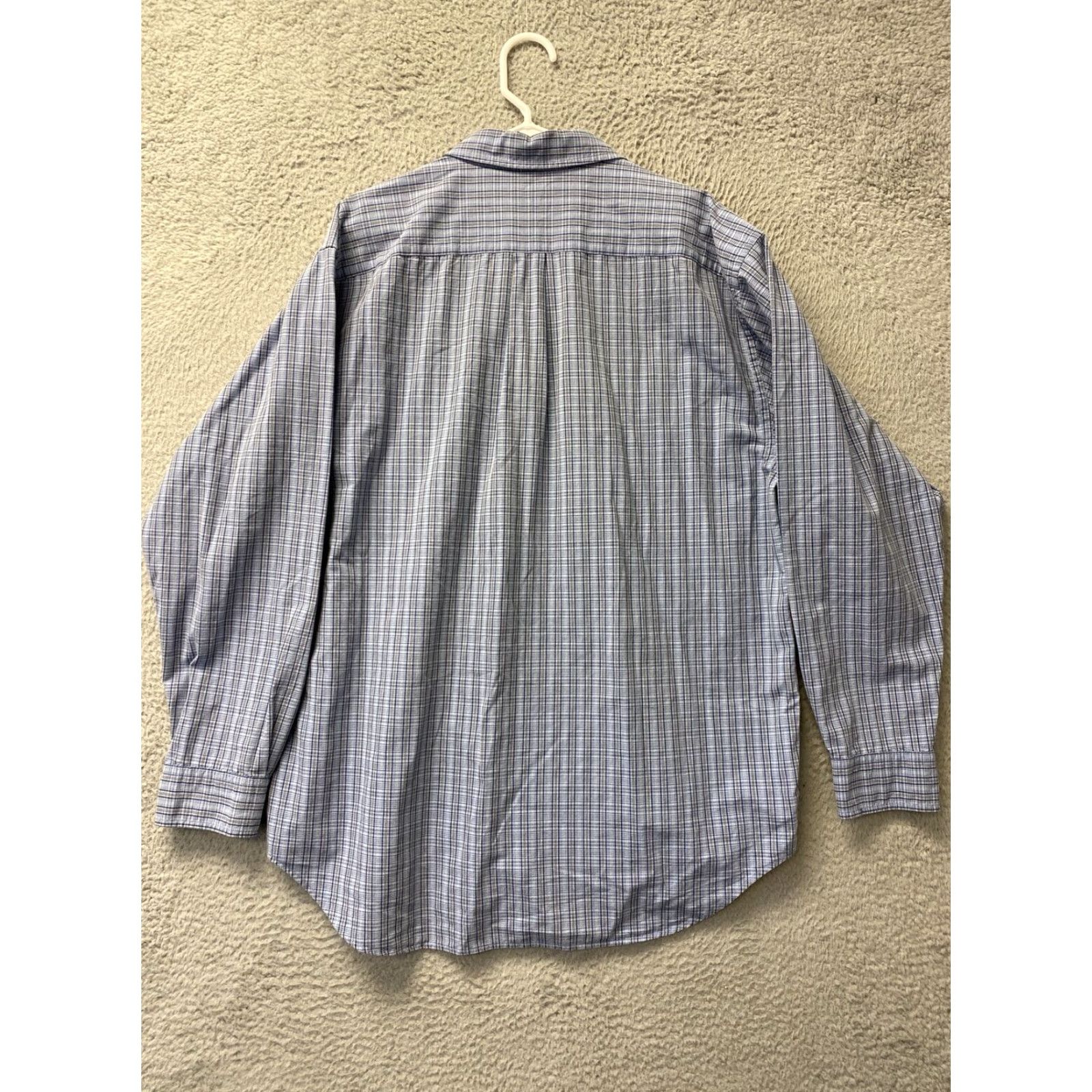 Gap Gap Shirt Mens Large L Heather Blue Gray Plaid Button-Up Multicolor 99-37 Mens Size US L / EU 52-54 / 3 - 6 Thumbnail