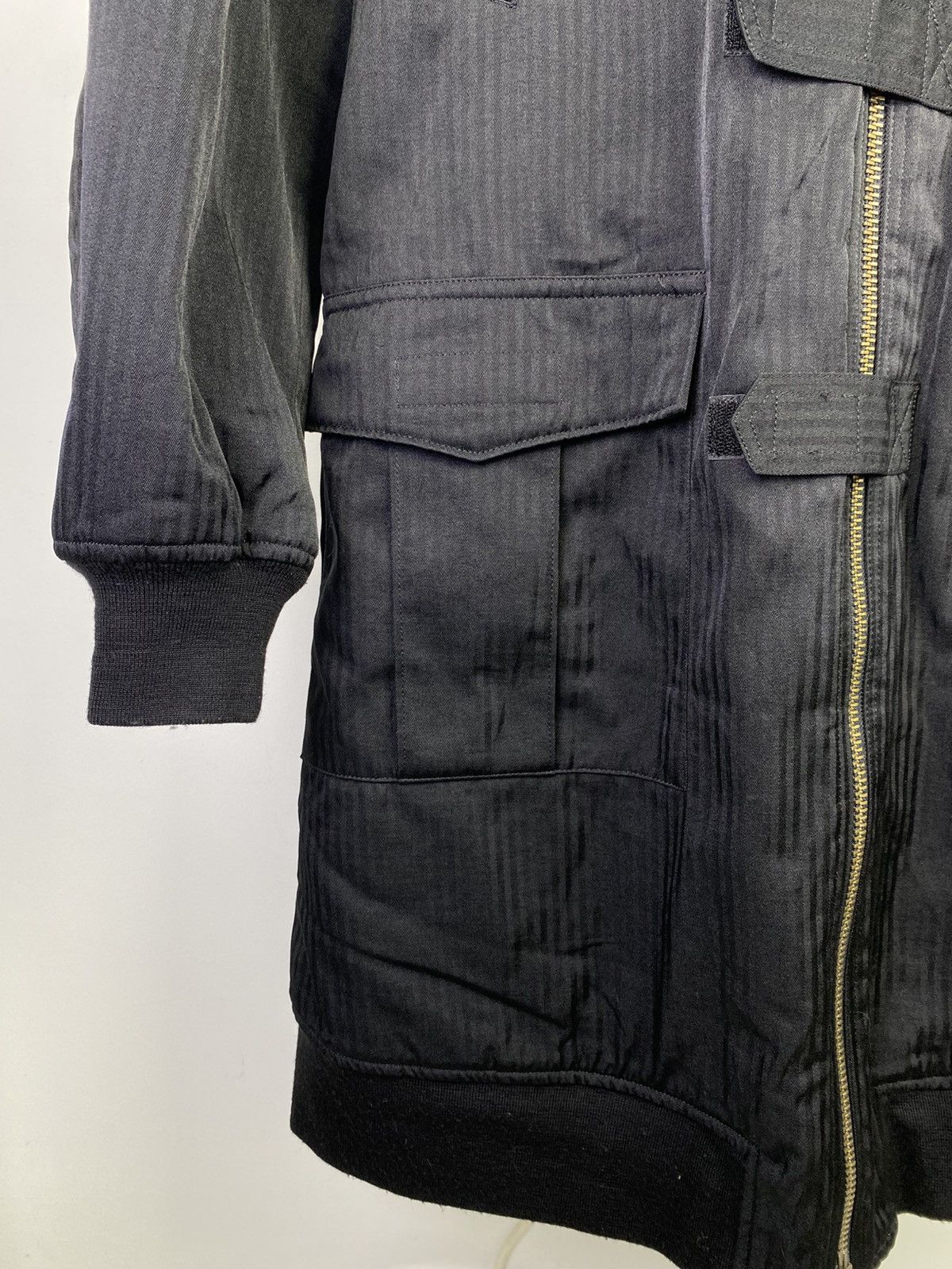 Japanese Brand 1990’s Keita Maruyama Snorkel Hoodie Quilted Bomber Parka Size US M / EU 48-50 / 2 - 4 Thumbnail