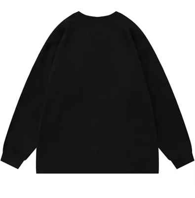Japanese Brand × Vintage "Shadow In-Black -L" Oversized Long Sleeve Tshirt Size US L / EU 52-54 / 3 - 2 Thumbnail