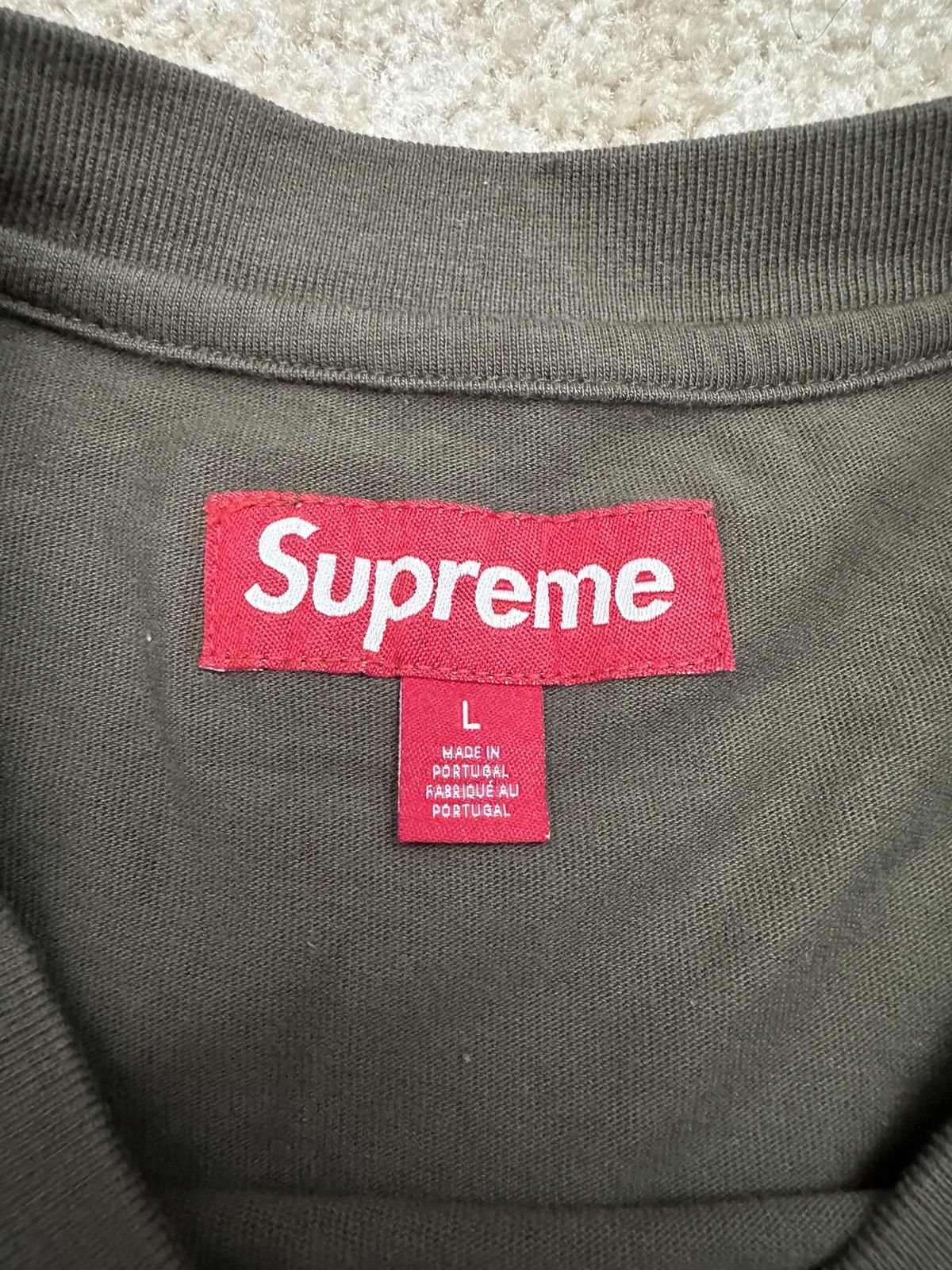 Supreme Supreme Banner S/S Top Size US L / EU 52-54 / 3 - 3 Thumbnail