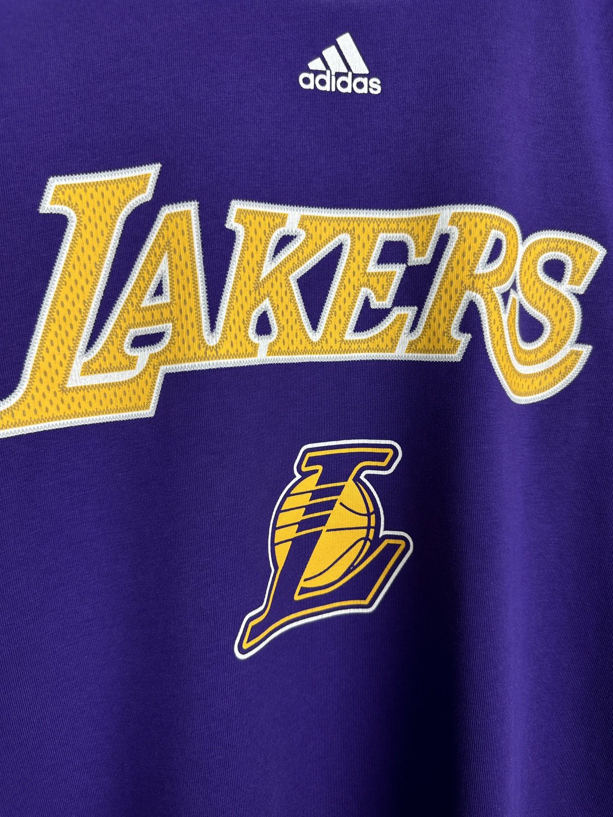 Adidas #24 Kobe Bryant Lakers Adidas NBA TShirt Tee Jersey Swingman Size US XL / EU 56 / 4 - 7 Thumbnail
