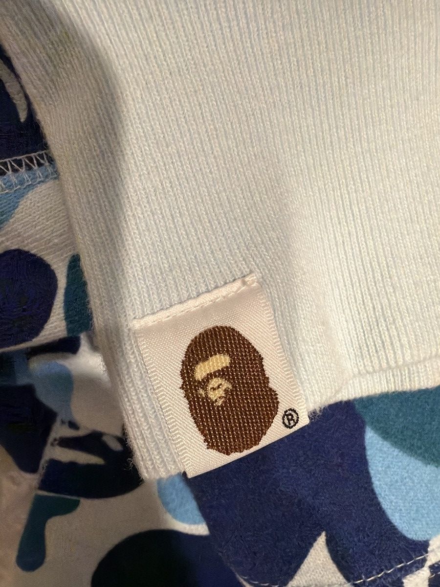 Bape BAPE “Shark” full-zip, camo print “PONR” Blue Size US L / EU 52-54 / 3 - 10 Thumbnail