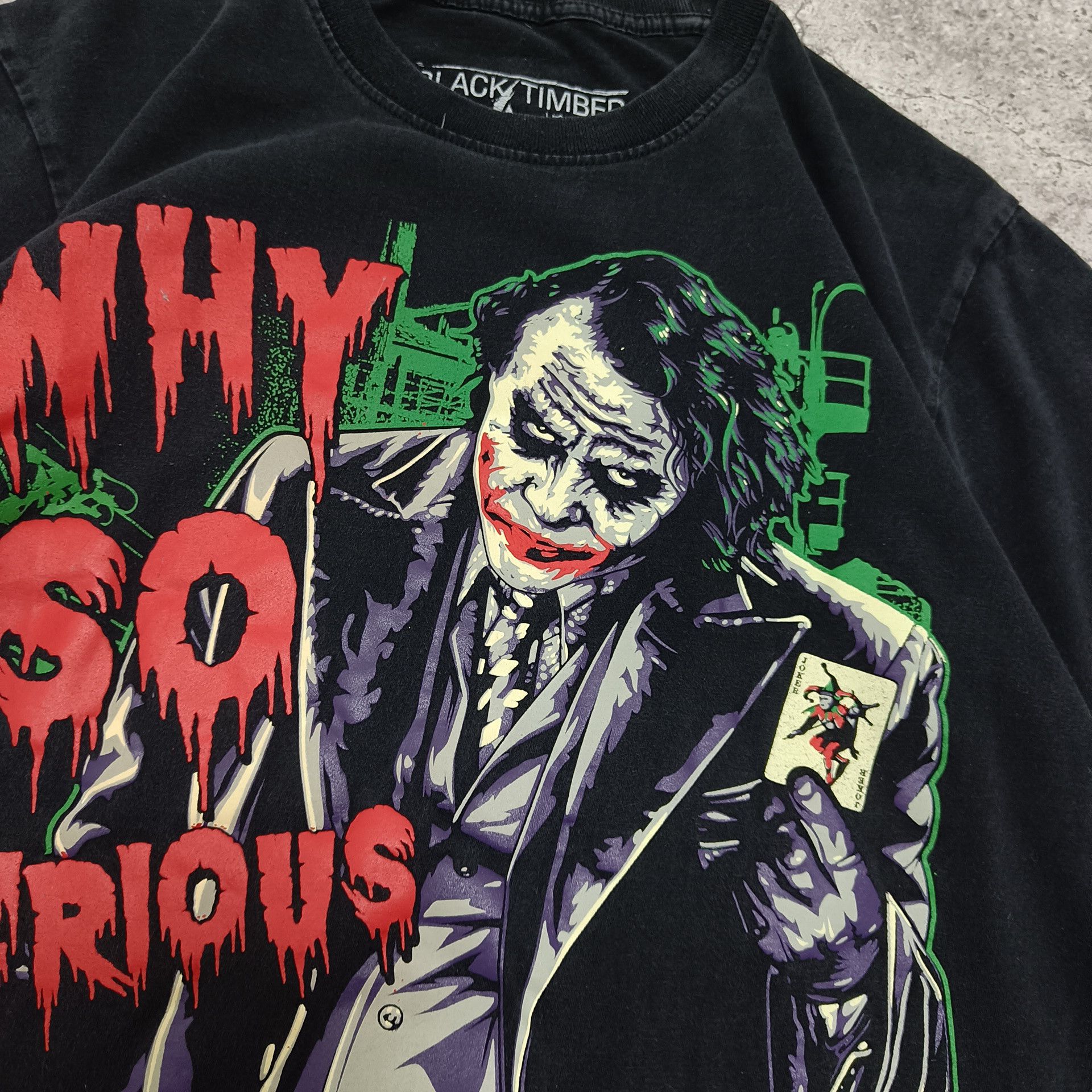 DC Comics × Vintage Joker “Why So Serious” Tee Size US M / EU 48-50 / 2 - 3 Thumbnail