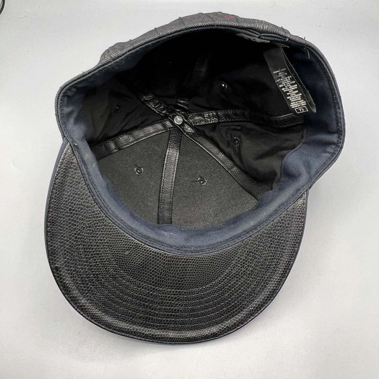 Jordan Brand Air Jordan Hat Men 7 1/8 Flu Game Two 3 Embroidered Fitted Size ONE SIZE - 3 Thumbnail