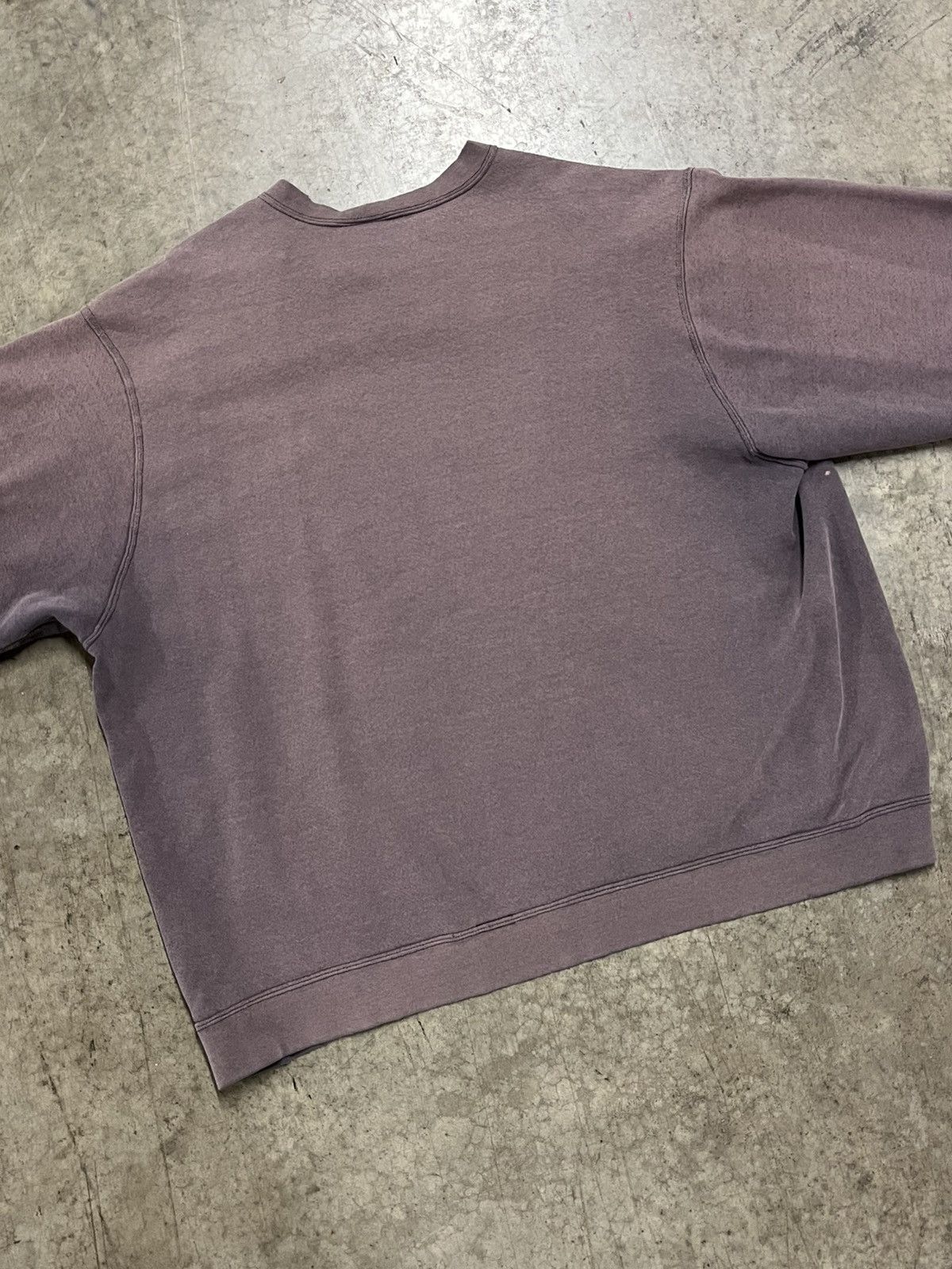 Nike × Vintage Vintage Nike swoosh crazy sun faded boxy fit crewneck rare Size US XXL / EU 58 / 5 - 8 Thumbnail
