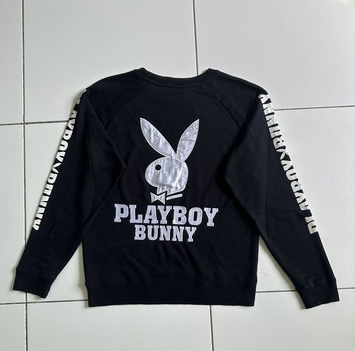 Japanese Brand × Playboy Vintage Playboy bunny Crewneck black Size US M / EU 48-50 / 2 - 1 Thumbnail