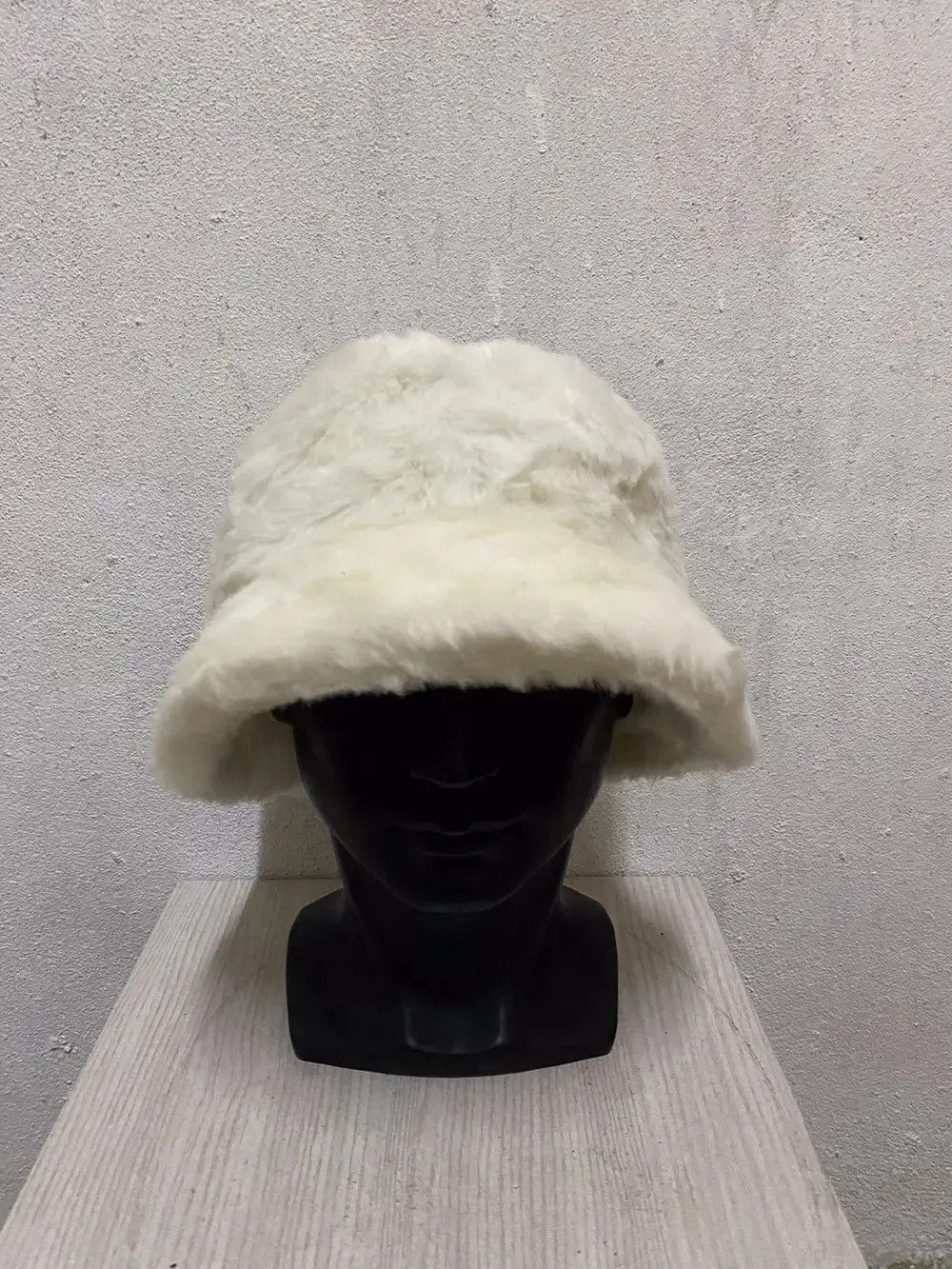 Vintage Fur Fleece Japanese Brand Bucket Hat Size ONE SIZE - 2 Thumbnail