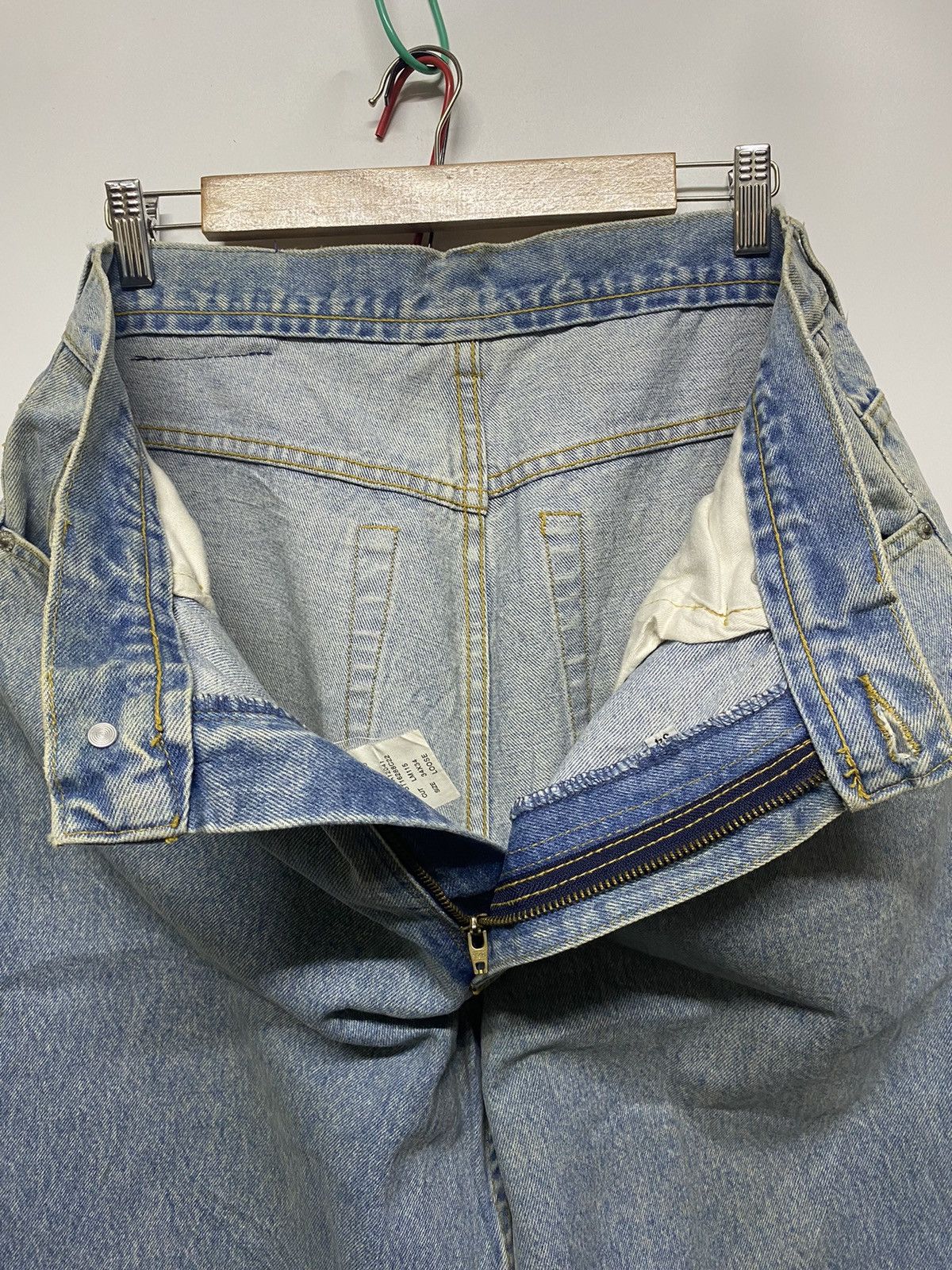 Polo Ralph Lauren × Ralph Lauren × Vintage Ralph Lauren Polo Jeans Co. Relaxed Loose Denim Jeans 34x34 Size US 34 / EU 50 - 10 Thumbnail