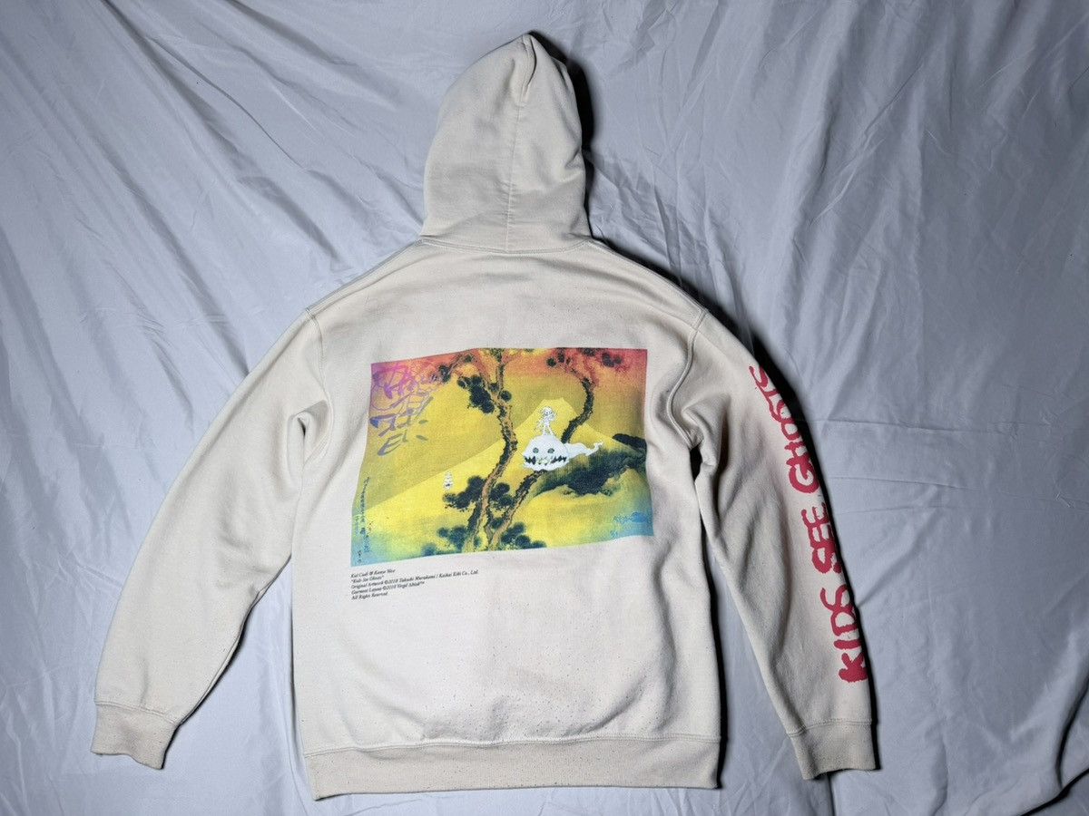 Kanye West Kids See Ghosts Hoodie Cream Medium Kanye West Kid Cudi Size US M / EU 48-50 / 2 - 2 Thumbnail