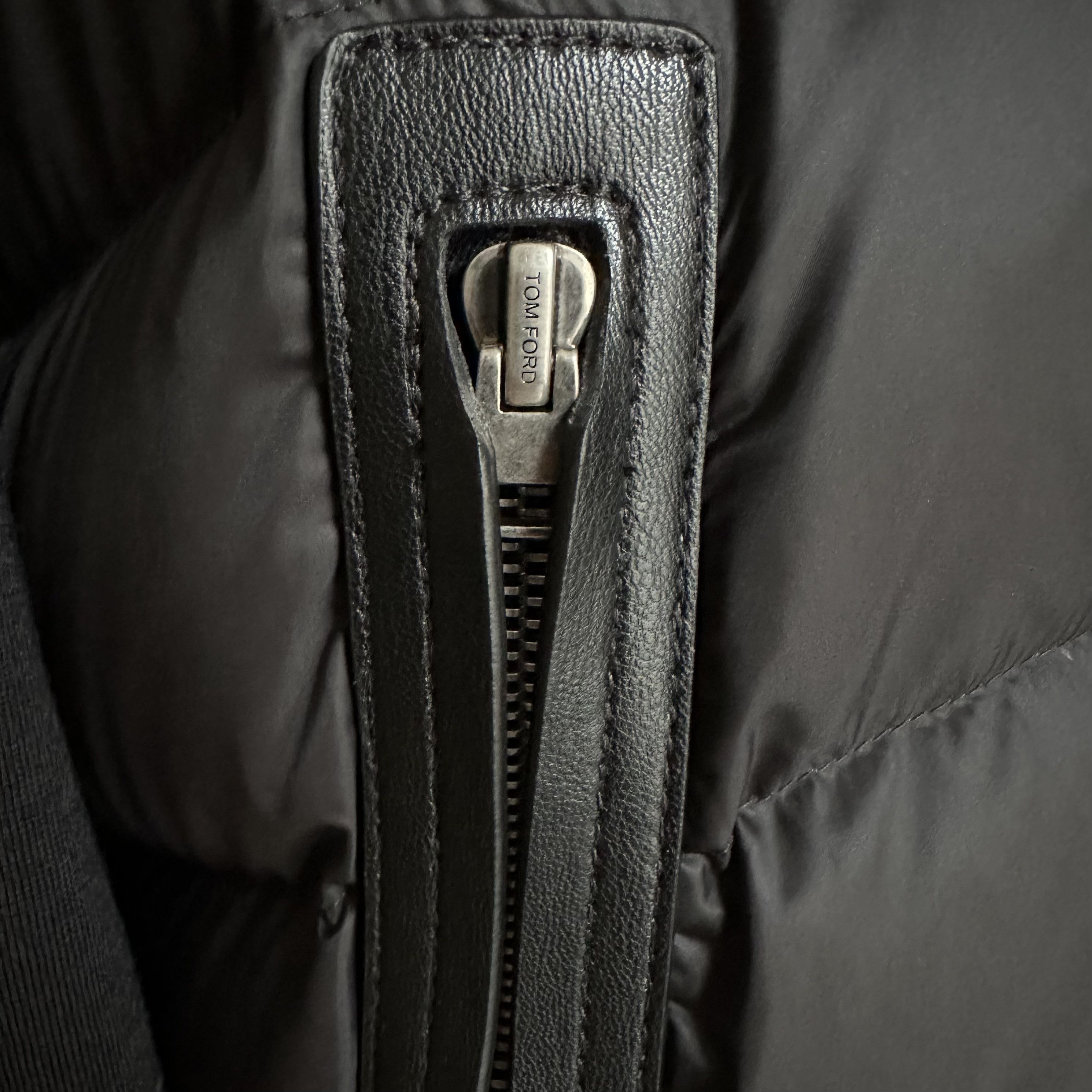 Tom Ford Tom Ford Nylon Down Front Blouson Black Size US M / EU 48-50 / 2 - 6 Thumbnail