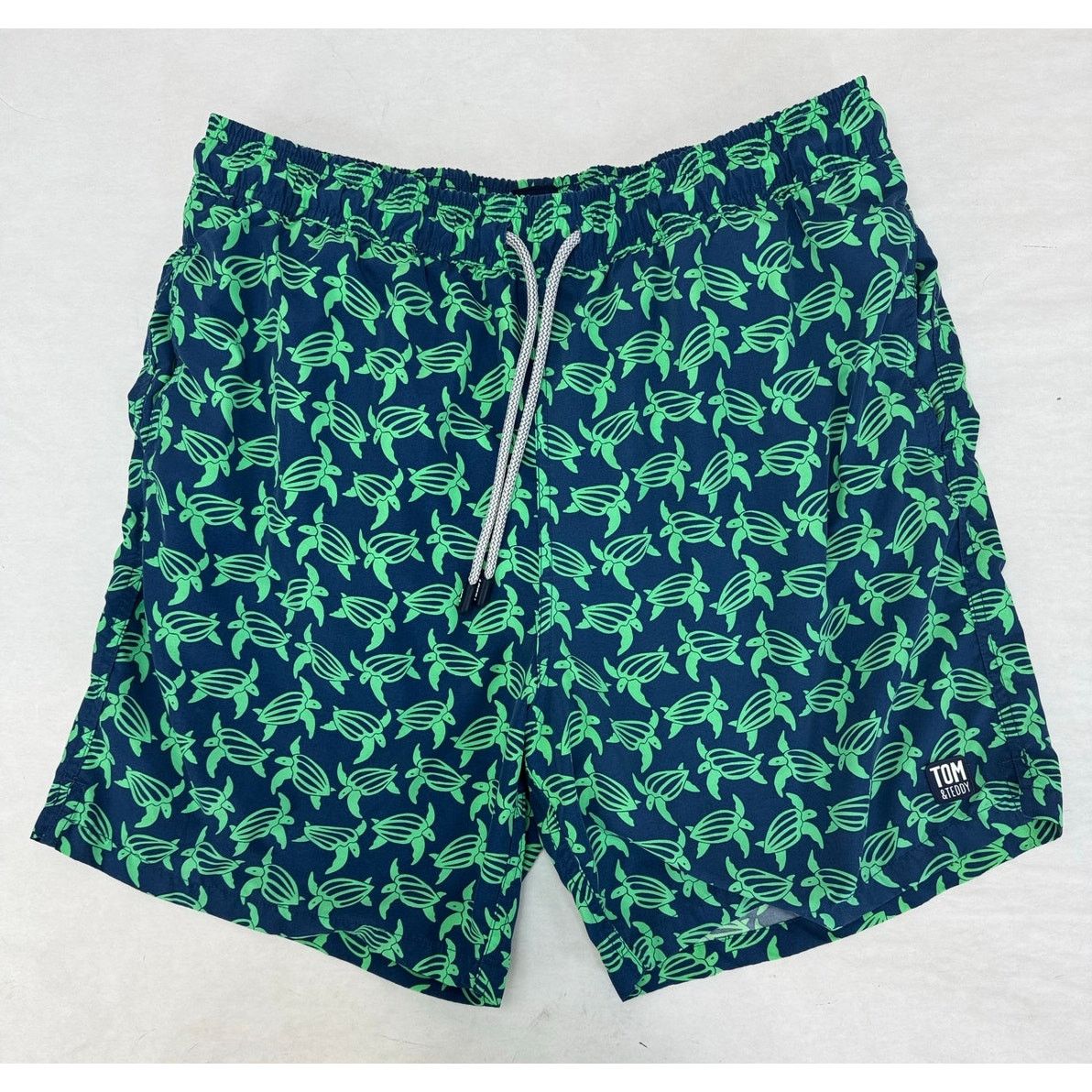 Other Tom & Teddy Swim Trunks Sea Turtle Print Board Shorts - XL Size US 34 / EU 50 - 1 Thumbnail