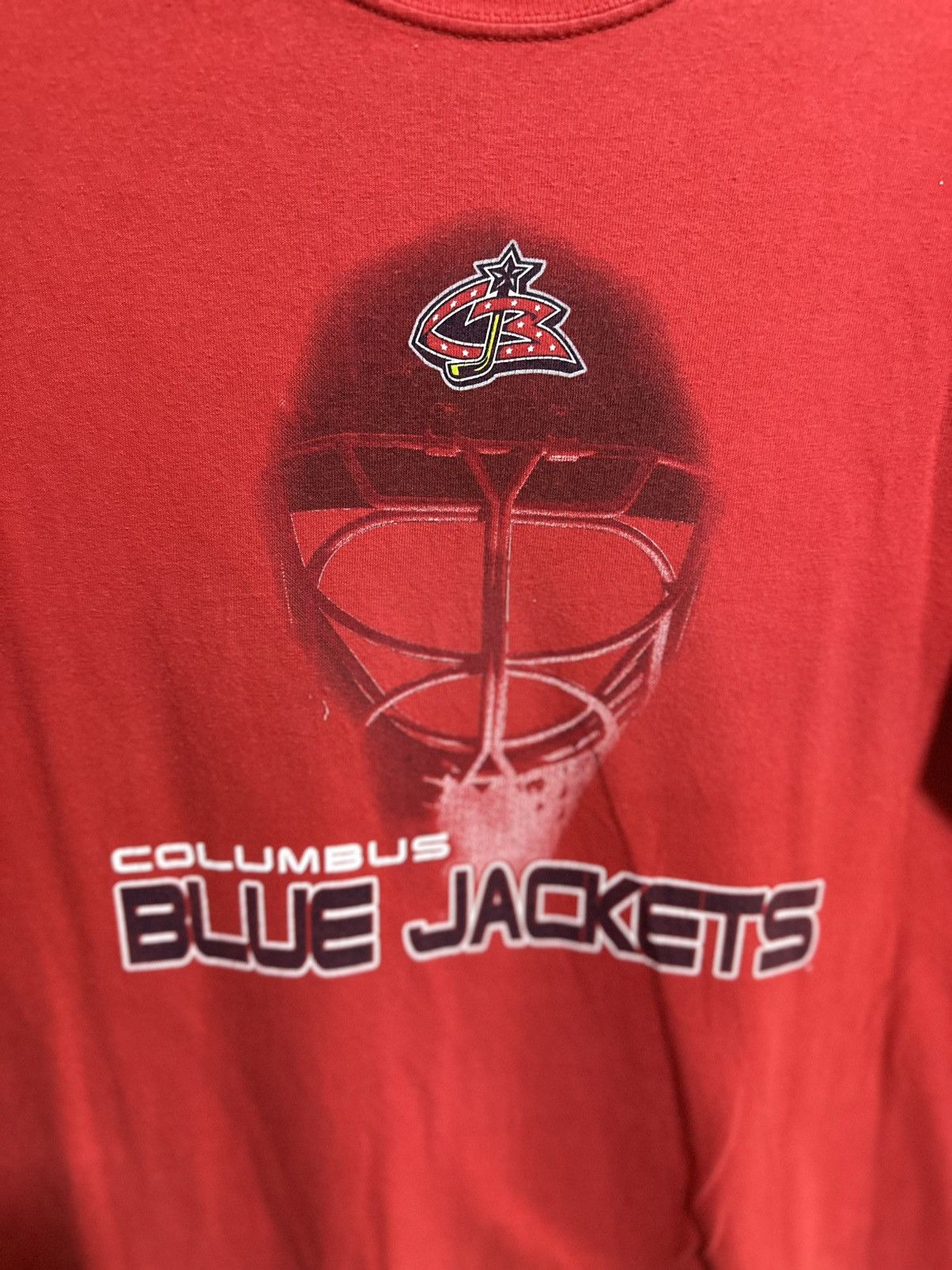 NHL Vintage Columbus Blue Jackets Faded Tee Size US L / EU 52-54 / 3 - 2 Thumbnail
