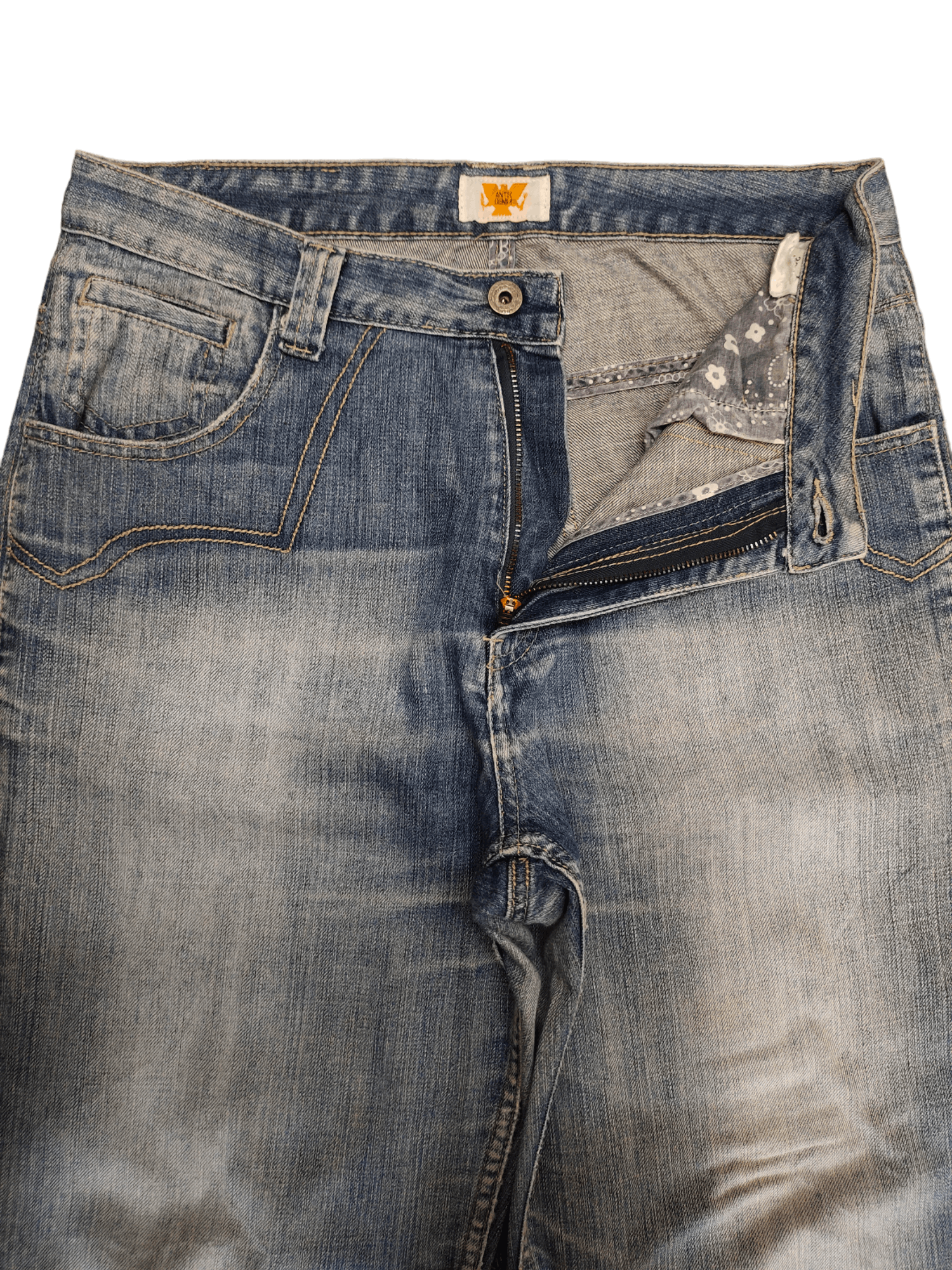 Affliction Loose Jean 90s Antik Denim Wide Leg Affliction True Religion Size US 32 / EU 48 - 15 Thumbnail