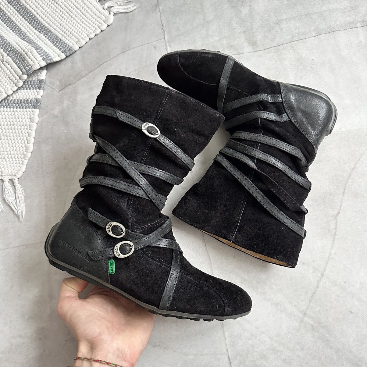 Jil Sander × Puma Punk Kickers Straps Boxing Biker Boots Bikkembergs Ash Vibe Size US 9 / IT 39 - 6 Thumbnail