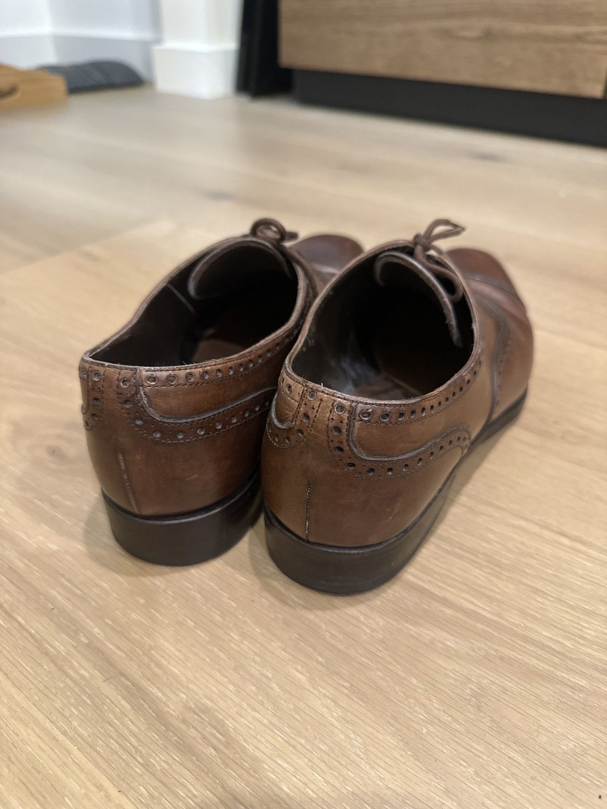 Carmina 7UK Dark brown Carmina captoe oxford Size US 8 / EU 41 - 5 Thumbnail