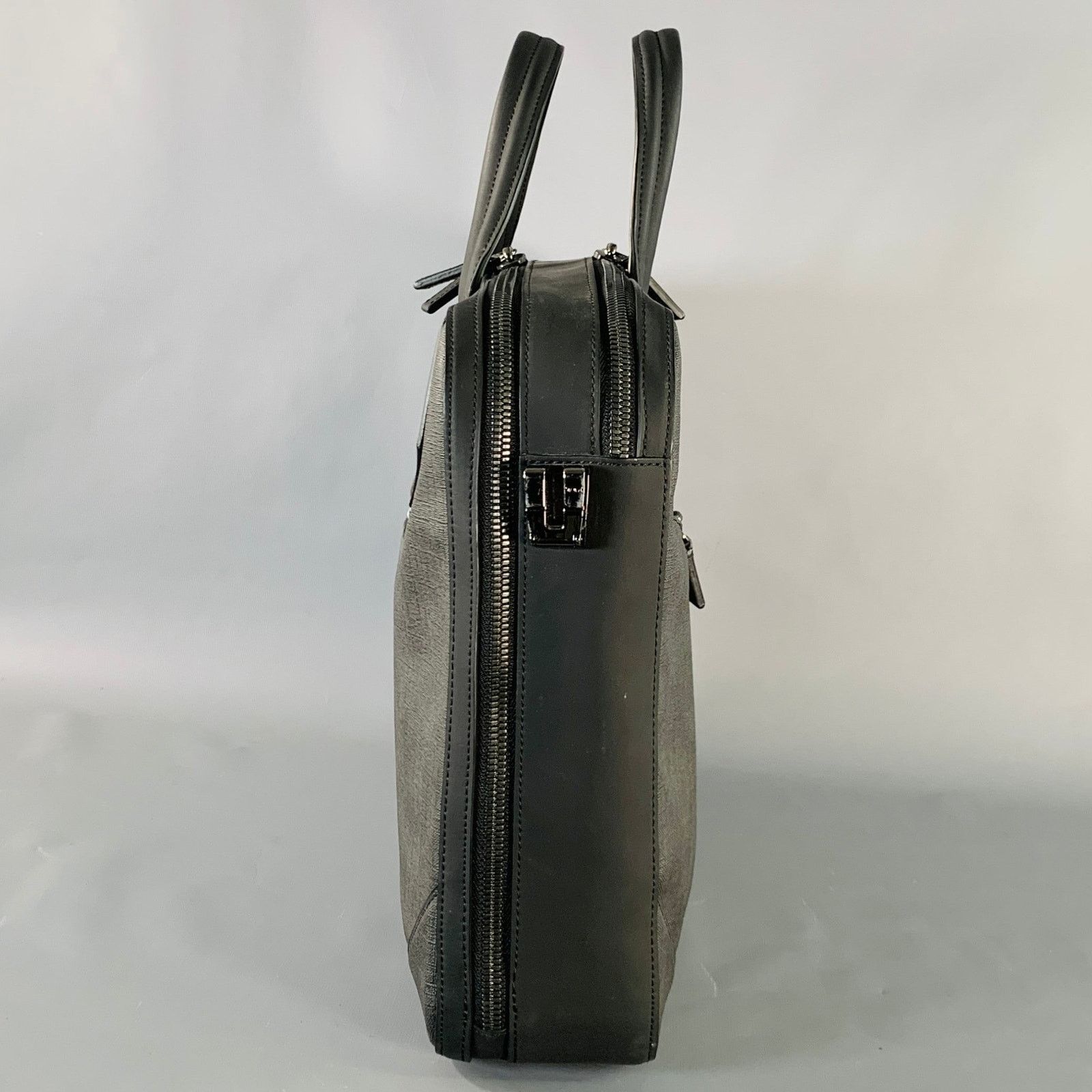 Tumi TUMI Black Coated Canvas Laptop Bag Size ONE SIZE - 5 Thumbnail