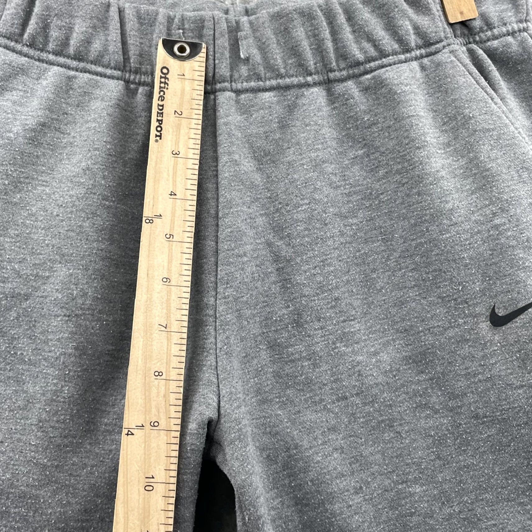 Nike VINTAGE Nike Fleece Jogers Women's Small Gray Pants Training Running Sportswear Running Size 28" / US 6 / IT 42 - 7 Thumbnail