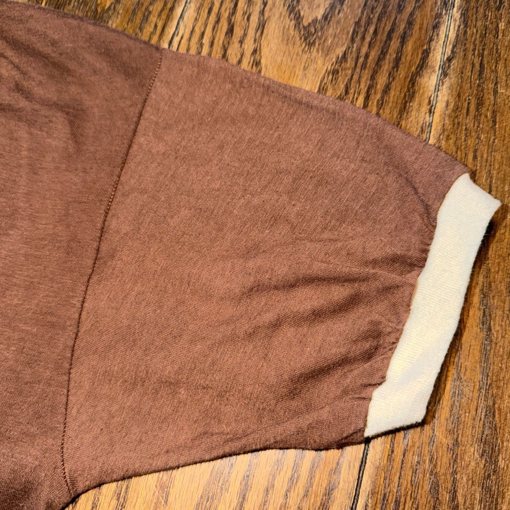 CHOCOOLATE VINTAGE M&M's Shirt Men T-Shirt Crew Neck Short Sleeve Brown 70s Candy Milk Chocolate Melts In Your Mouth Not Hand M&M's Graphic Print Size US M / EU 48-50 / 2 - 3 Thumbnail