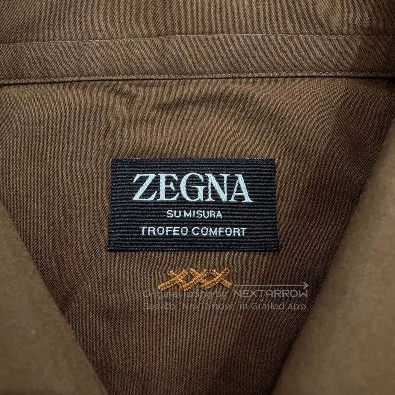 Ermenegildo Zegna Zegna XXX Series Solid Color Shirt. Size US M / EU 48-50 / 2 - 3 Thumbnail