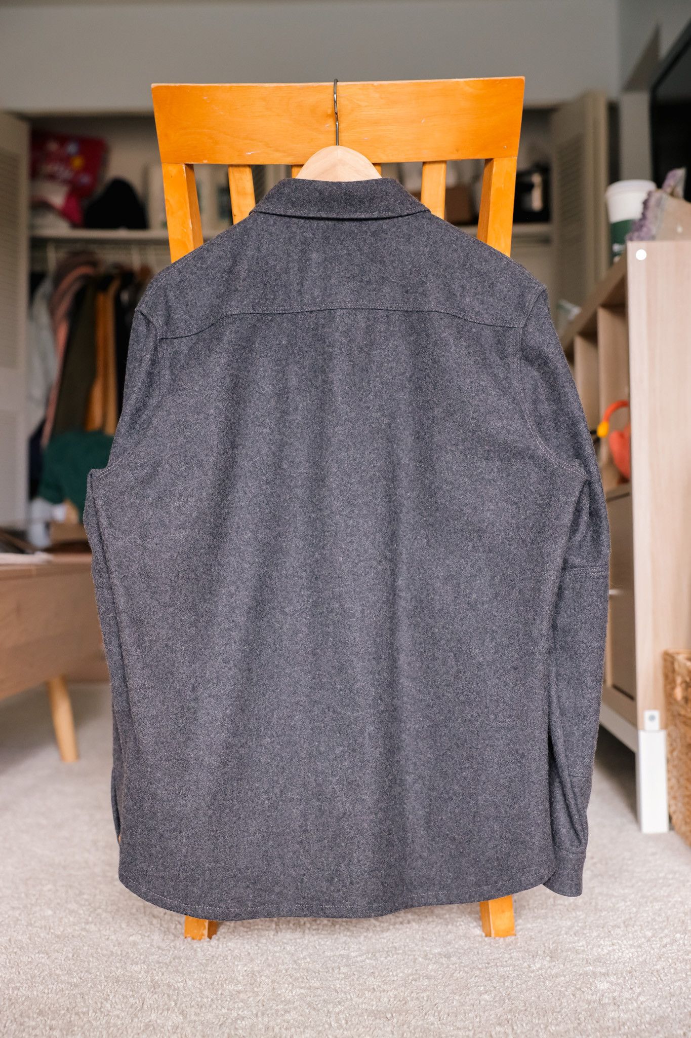 Dehen 1920 Crissman Overshirt in Charcoal Size US M / EU 48-50 / 2 - 3 Thumbnail