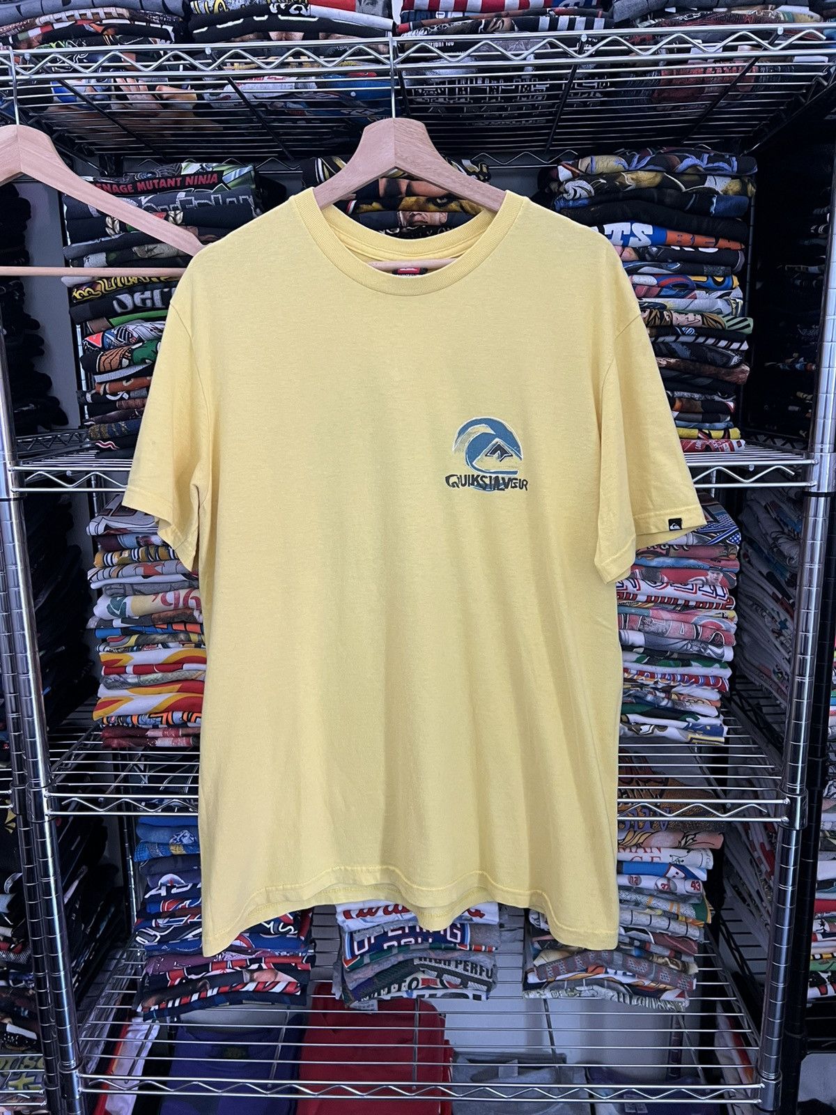 Quiksilver 2000s Quiksilver Logo Tee Skate Surf Size US L / EU 52-54 / 3 - 2 Thumbnail
