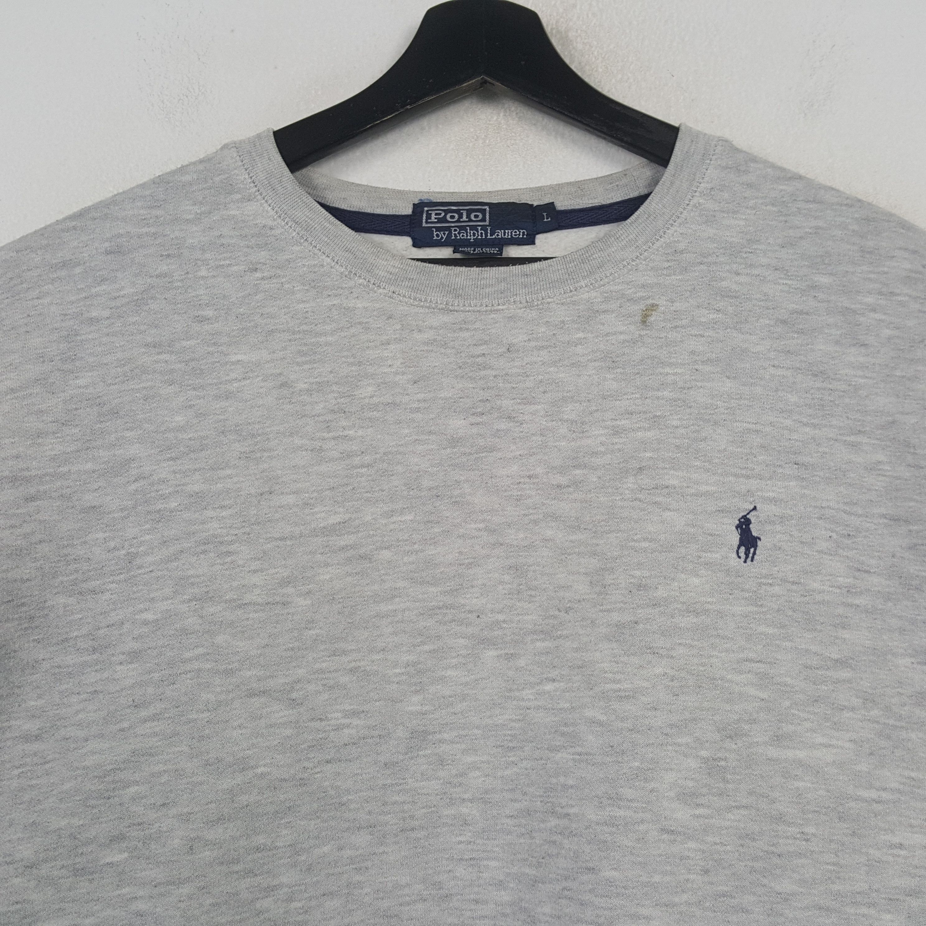 Polo Ralph Lauren Polo By Ralph Lauren Small Logo Sweatshirt C295N19 Size US L / EU 52-54 / 3 - 2 Thumbnail