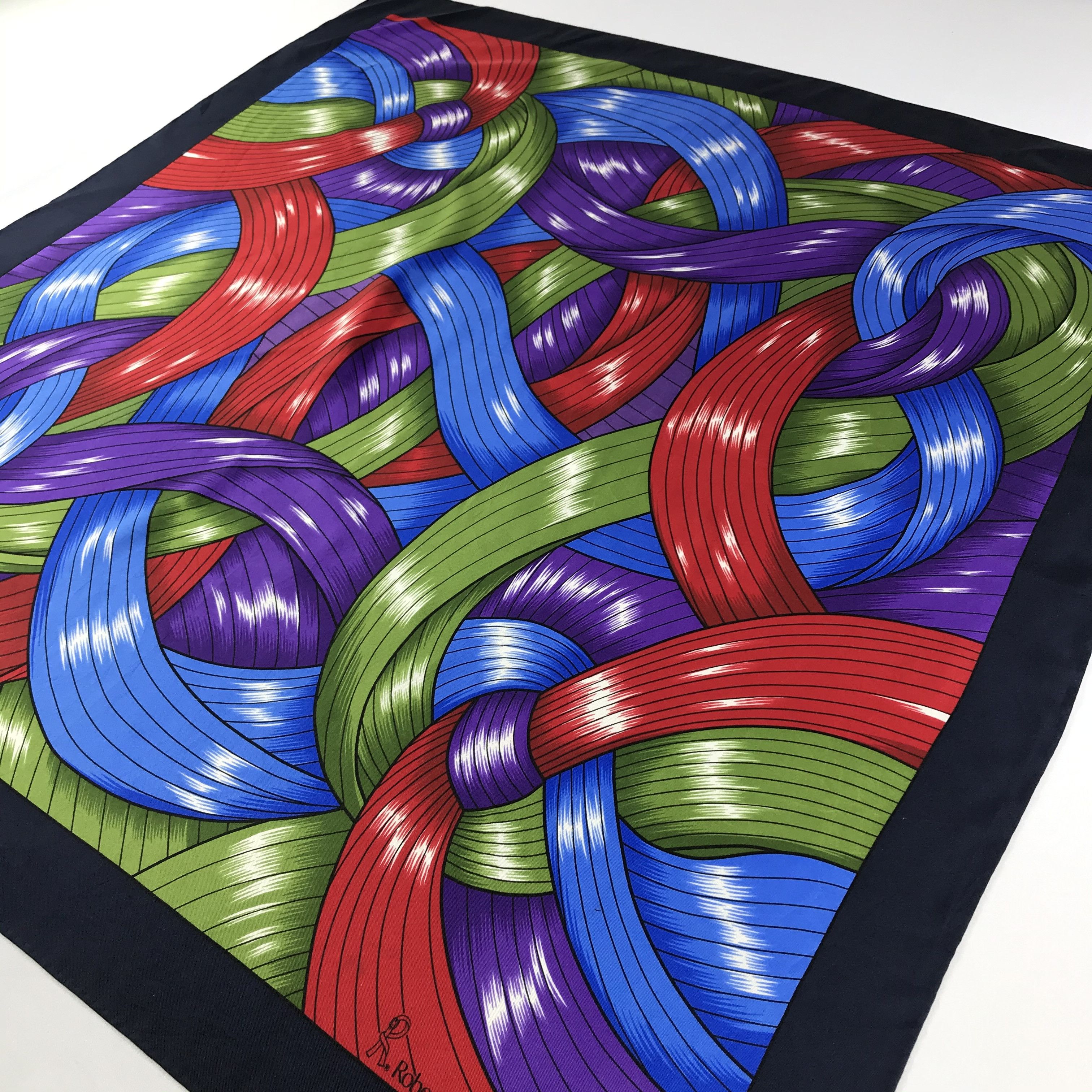 Roberta di Camerino Roberta Di Camerino Silk Scarf M105 Size ONE SIZE - 3 Thumbnail