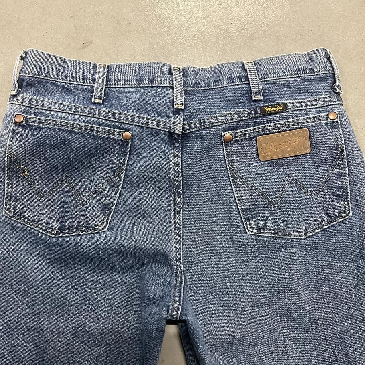 Japanese Brand × Vintage Vintage Y2K/2000s Tall Workwear essential Denim Jeans! Size US 33 - 5 Thumbnail