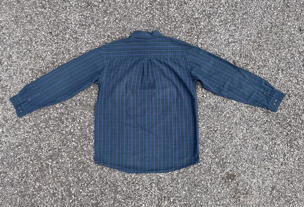 Gap × Vintage Vintage Gap Green and Purple Button Up Size XL / US 12-14 / IT 48-50 - 4 Thumbnail