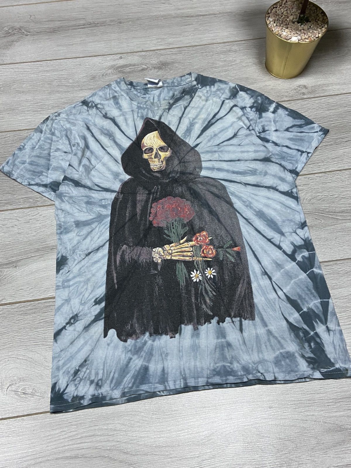 Kanye West Yeezus 2014 Wes Land Kanye West vintage tour t-shirt death Size US M / EU 48-50 / 2 - 3 Thumbnail