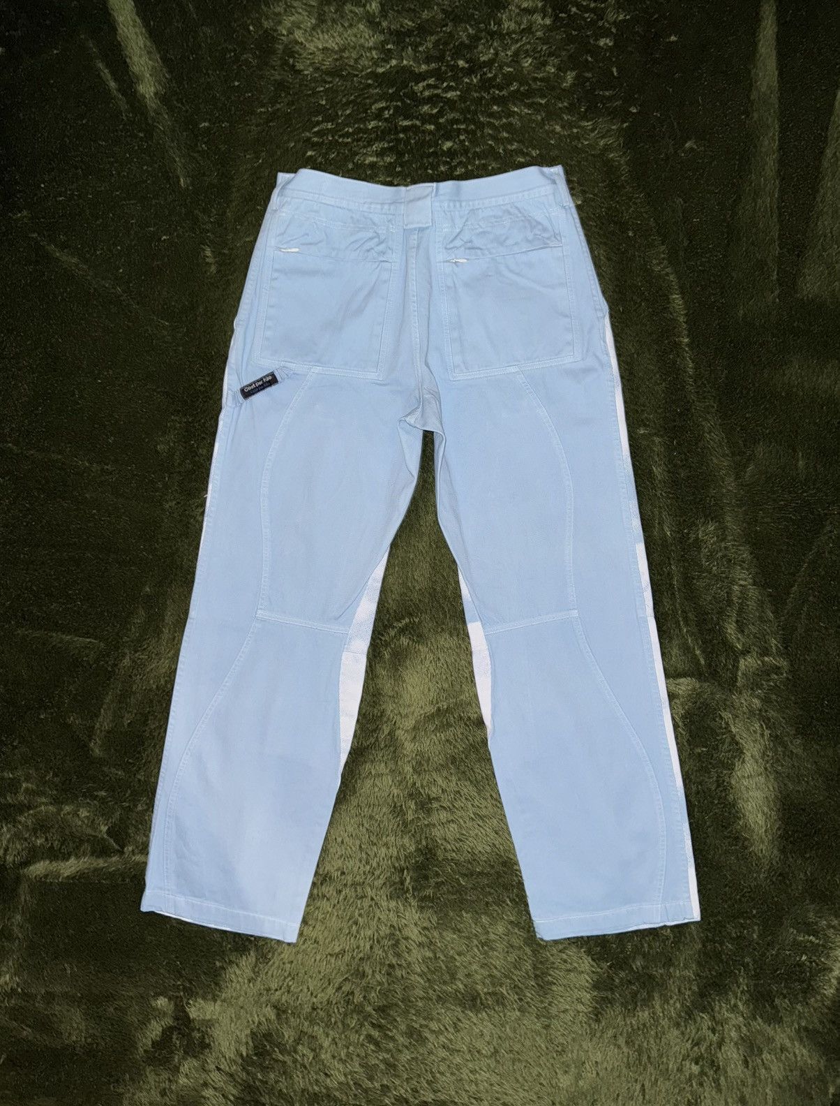 Japanese Brand [XL] Cost per Kilo Painter Pants Washed Snow Blue Size US 34 / EU 50 - 7 Thumbnail