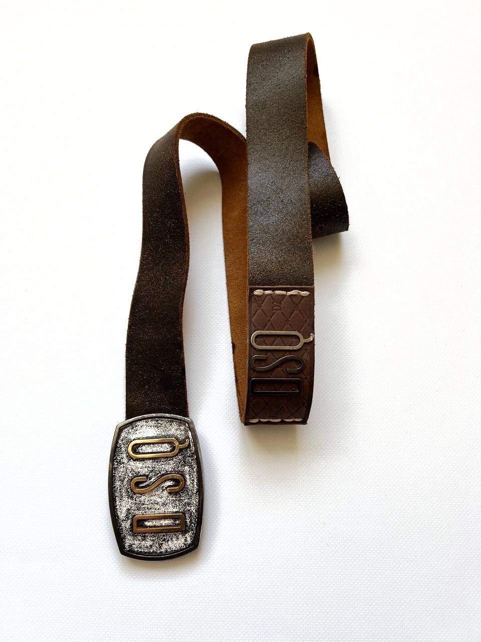 Dsquared2 × Vintage Vintage Dsquared2 washed Buckle Belt Dsquared distressed Size ONE SIZE - 2 Thumbnail