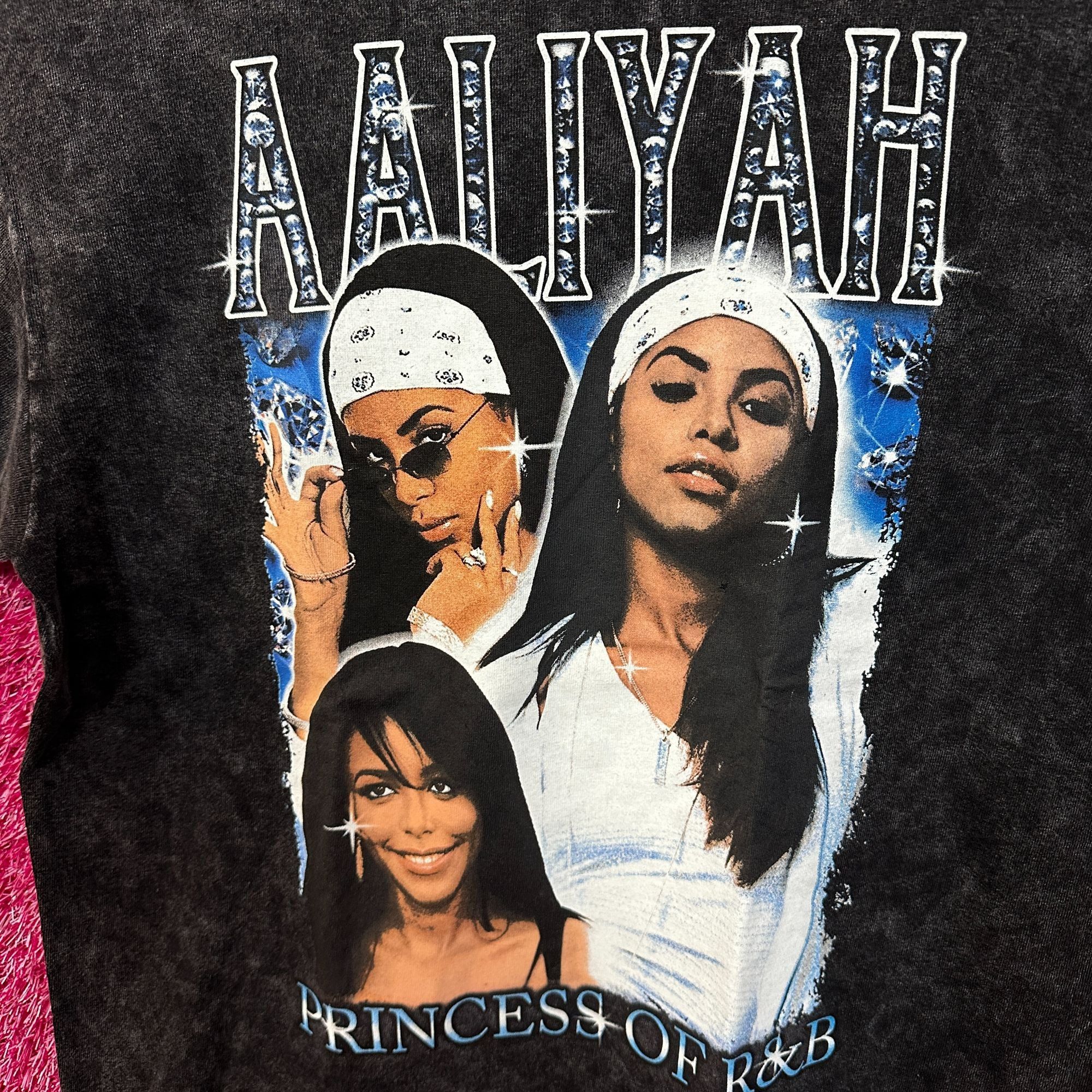 Other Aaliyah Princess Of RnB mineral Wash Tshirt size Medium Size US M / EU 48-50 / 2 - 2 Thumbnail