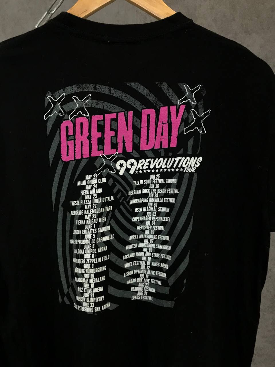 Band Tees Green Day 99 revolution tour vintage rock band tee Size US M / EU 48-50 / 2 - 6 Thumbnail