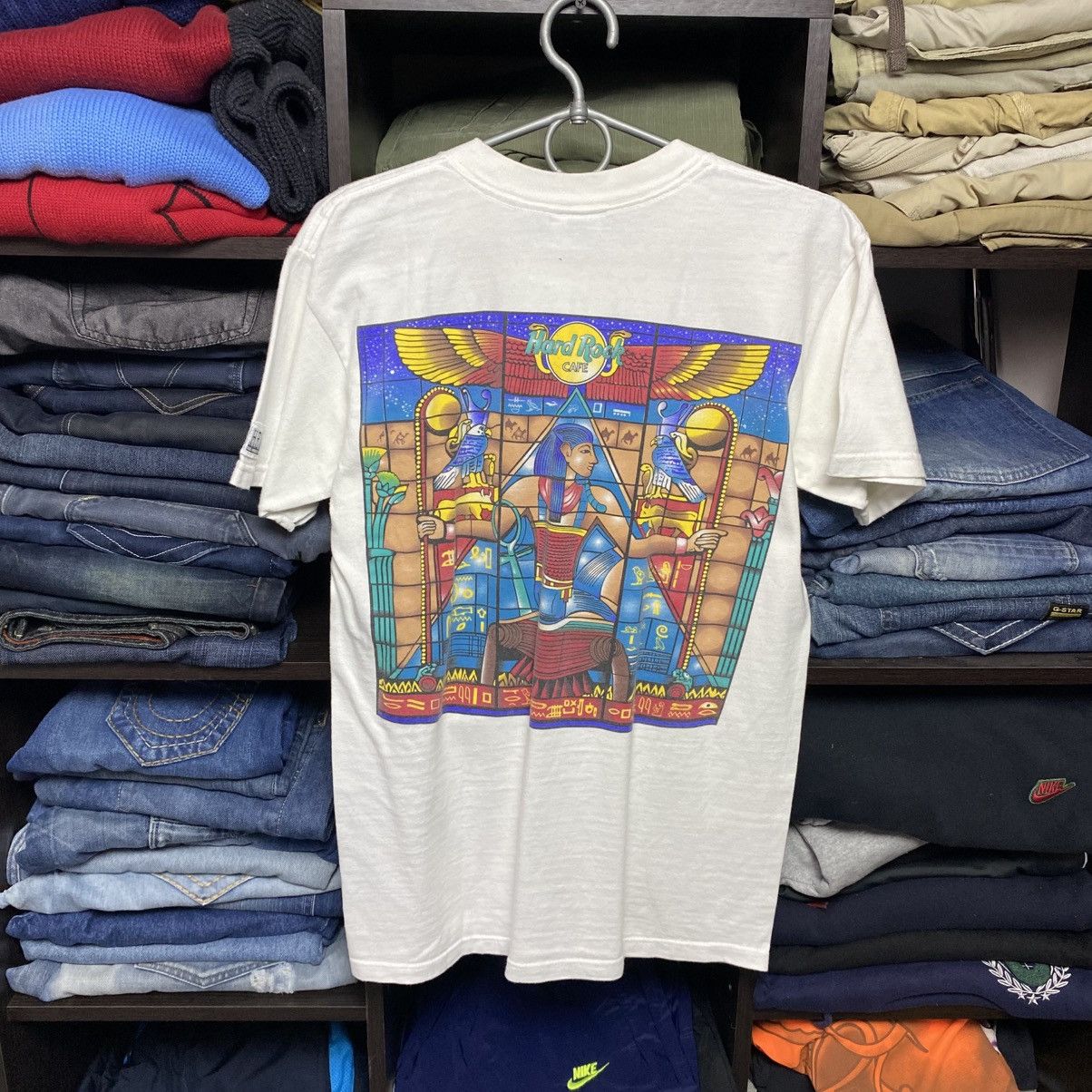 Hard Rock Cafe Vintage Hard Rock Graphic Logo y2k skate made in USA tee Size US S / EU 44-46 / 1 - 1 Thumbnail