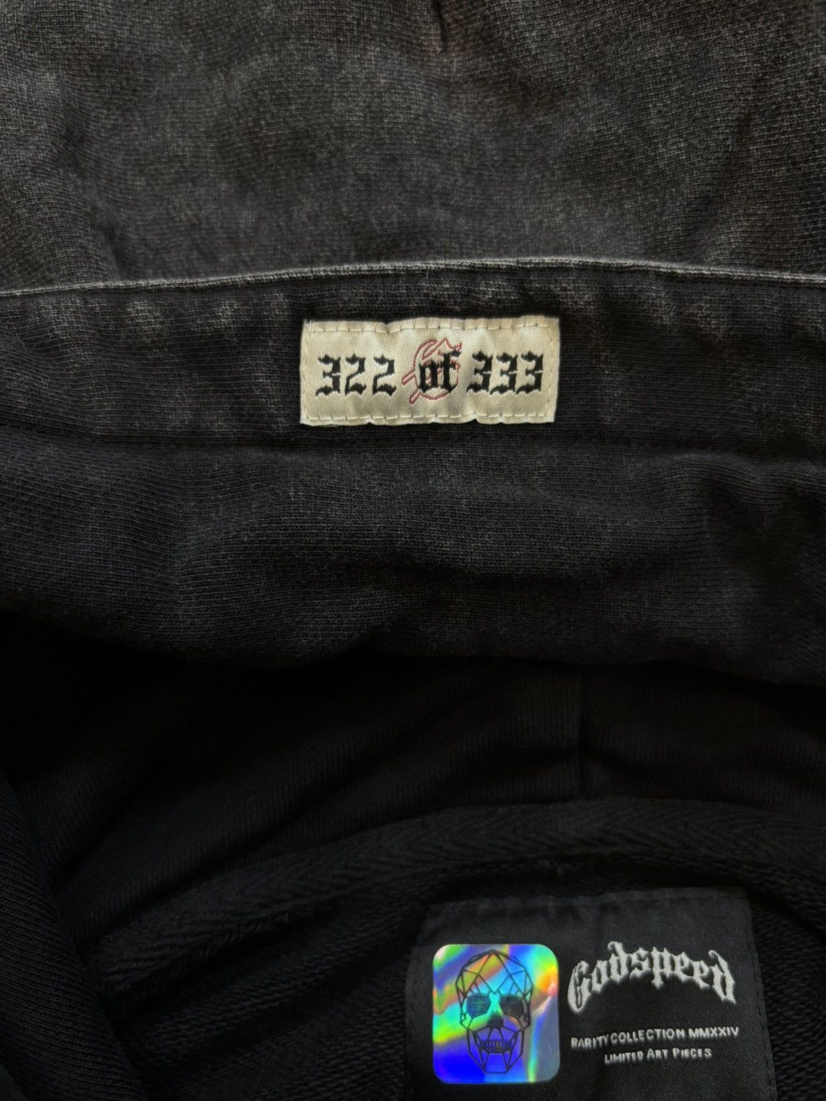 Godspeed Godspeed Artificial Love Hoodie, Washed Black Size US XS / EU 42 / 0 - 9 Thumbnail